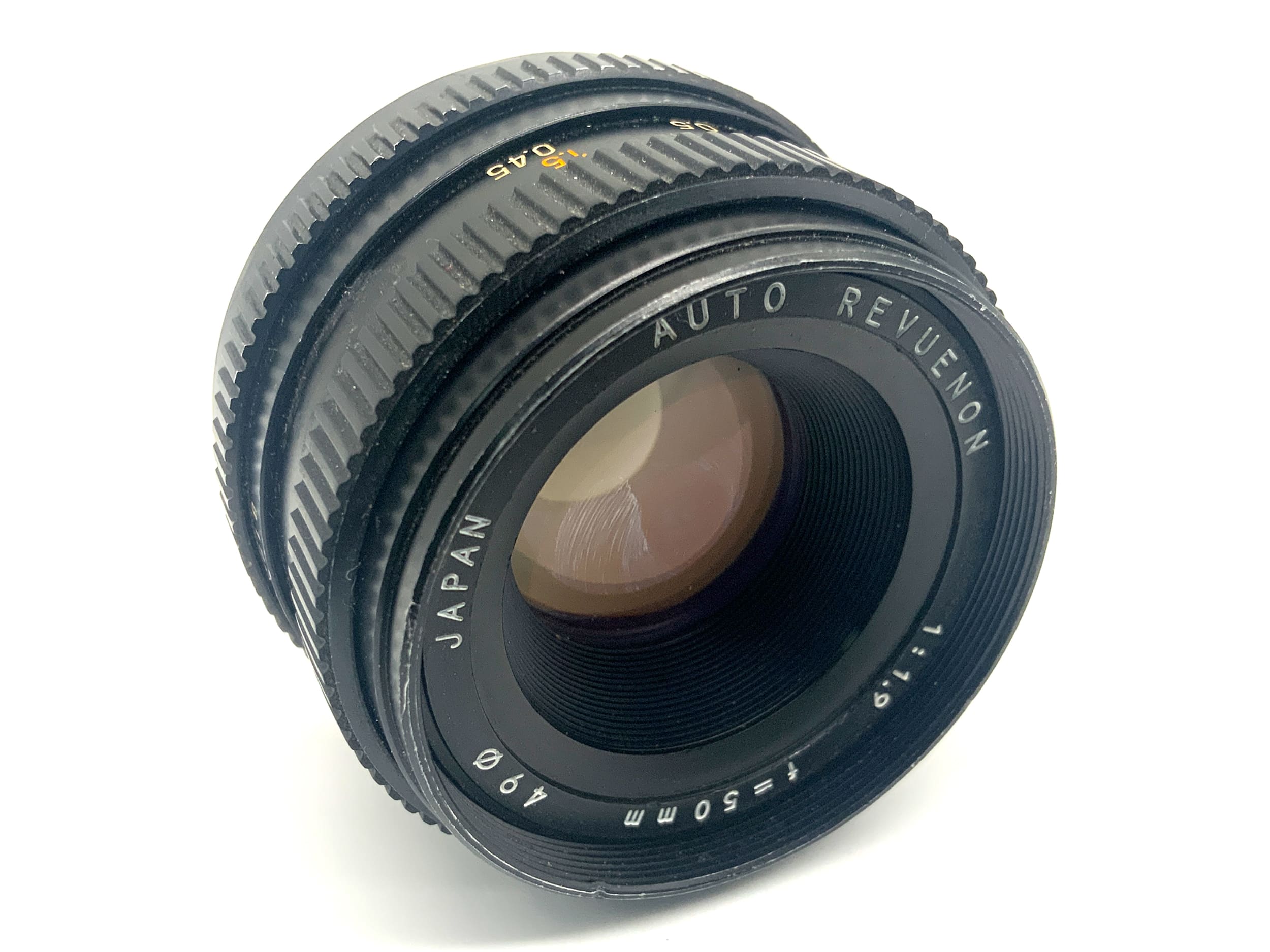 Revue Auto Revuenon 50mm 1:1.9 Objektiv Festbrennweite (M42) Text lesen!