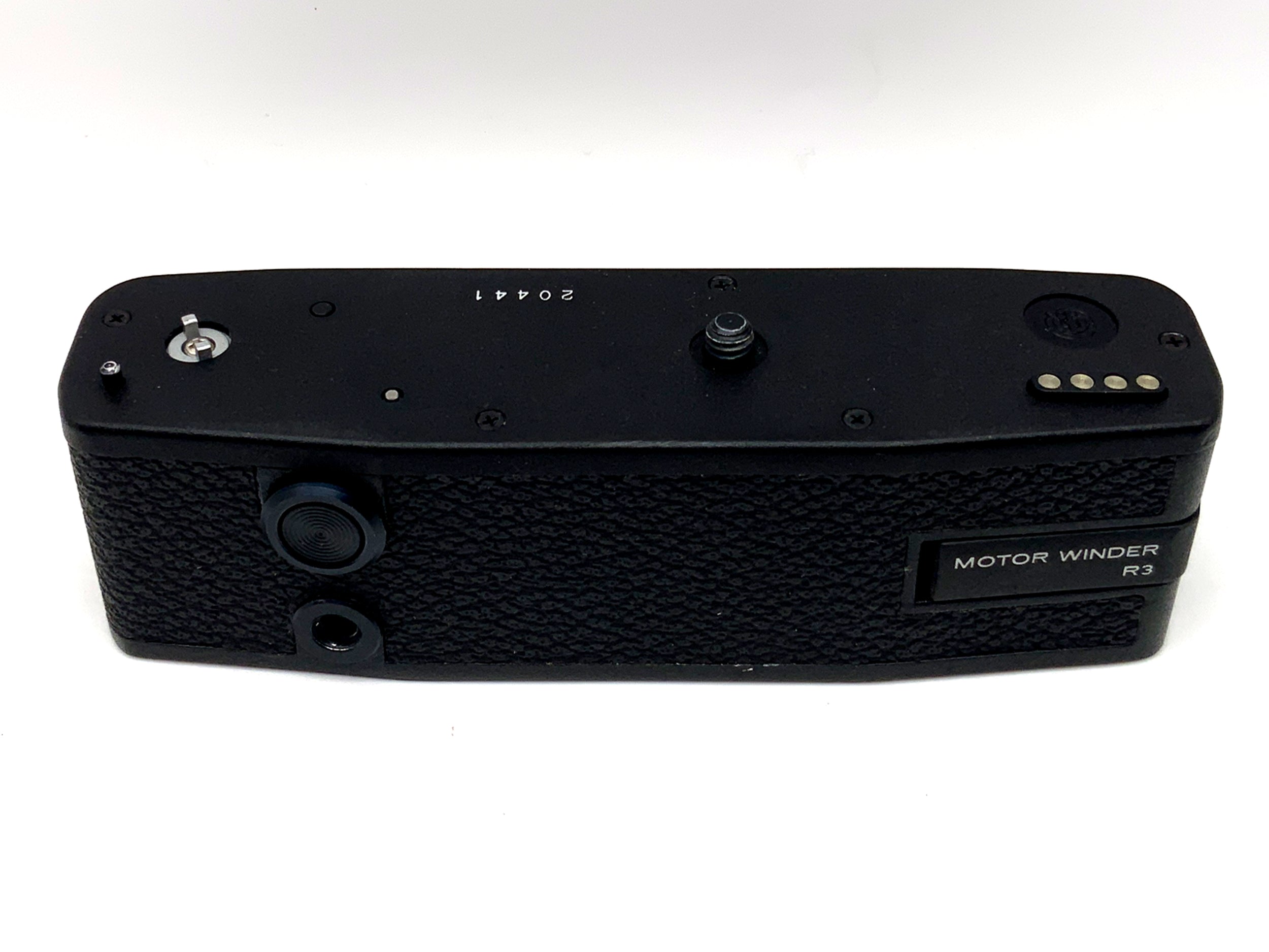 Enrouleur de moteur Leica R3 Enrouleur pour R3 Mot Leitz 14270 dans son emballage d'origine, transport de film