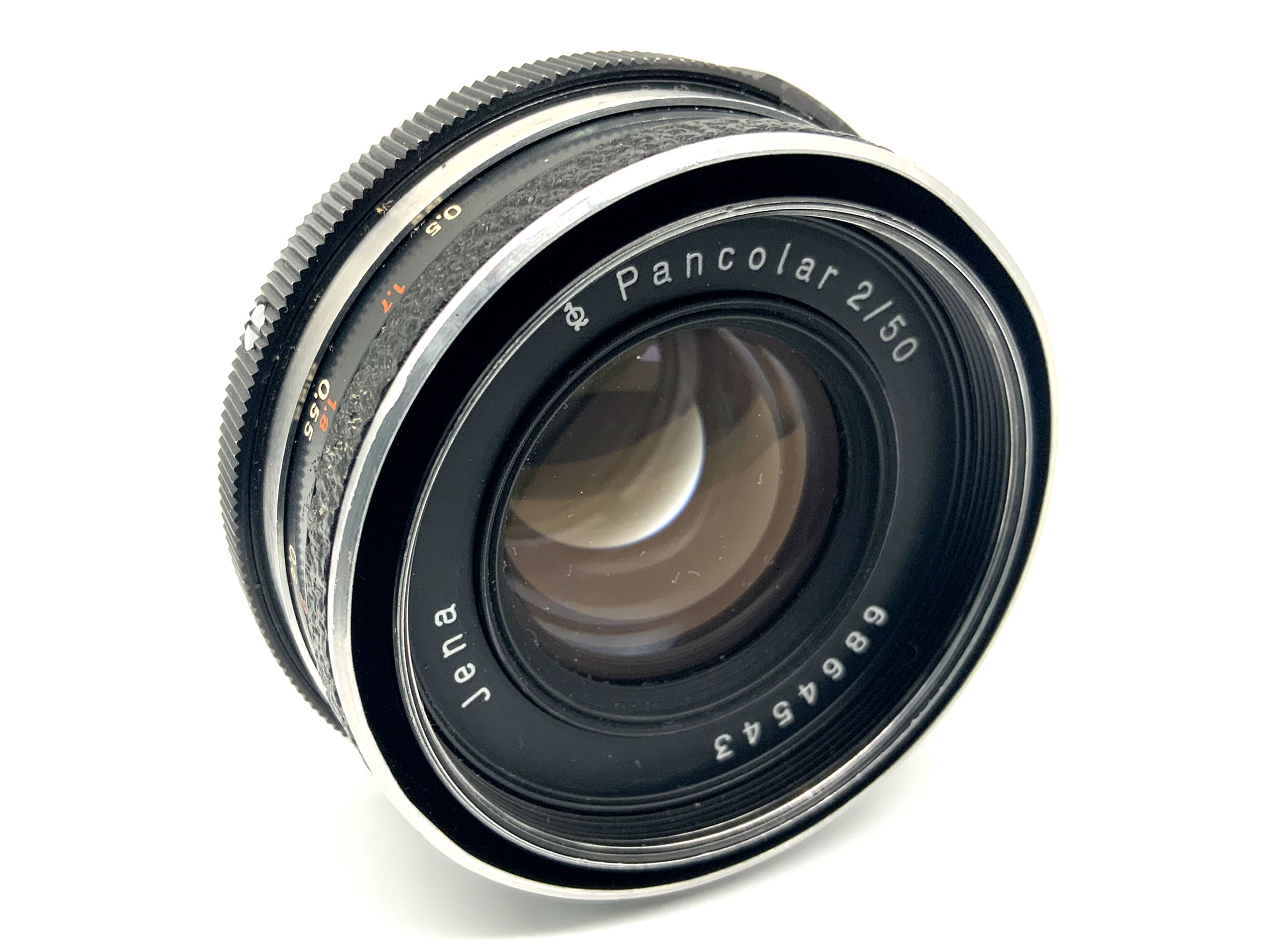 Carl Zeiss "aus Jena" Q1 Pancolar 50mm 1:2 Objektiv Festbrennweite (Exa)
