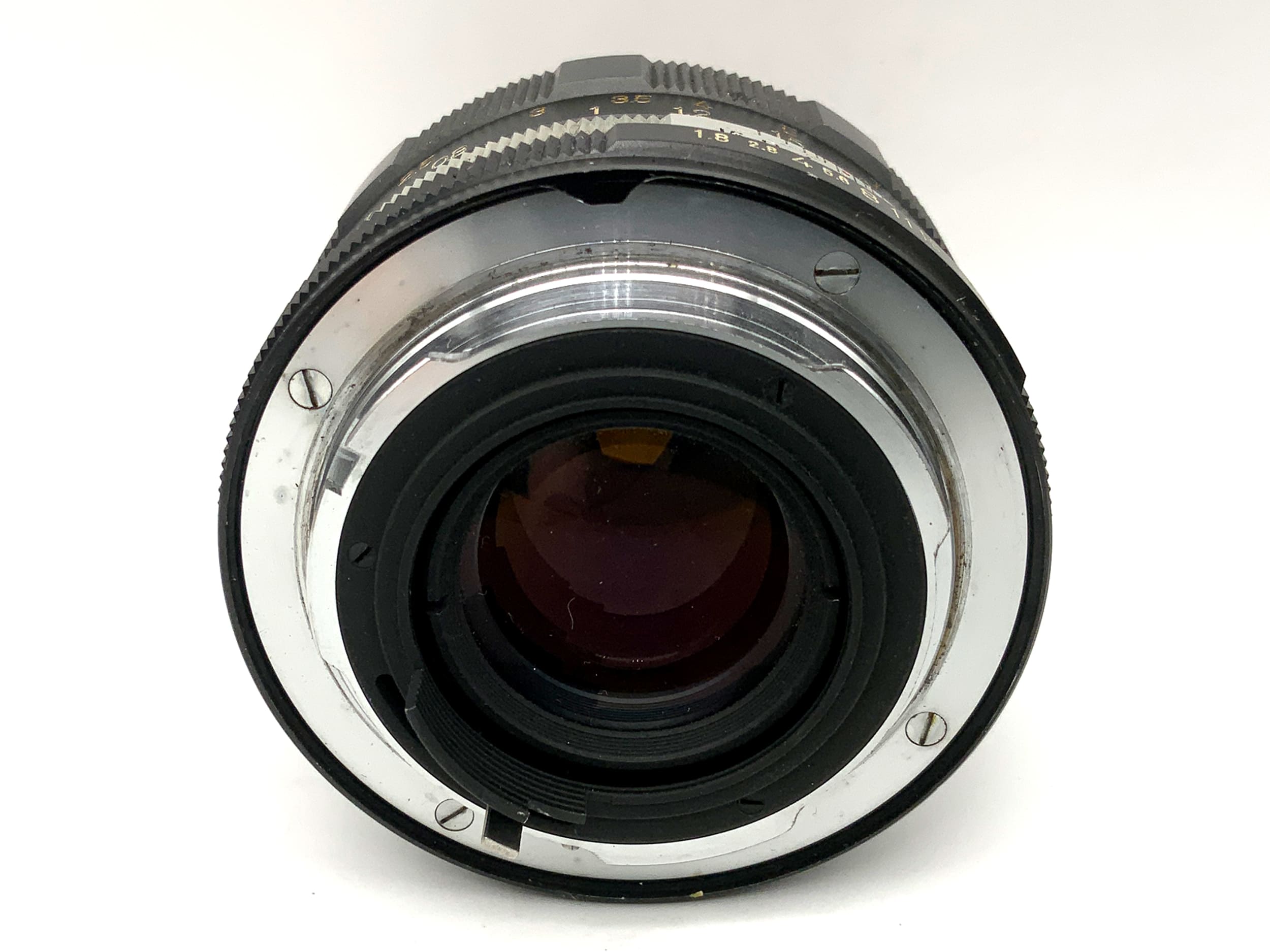 Konica 52mm 1:1.8 Hexanon prime lens (Konica AR)