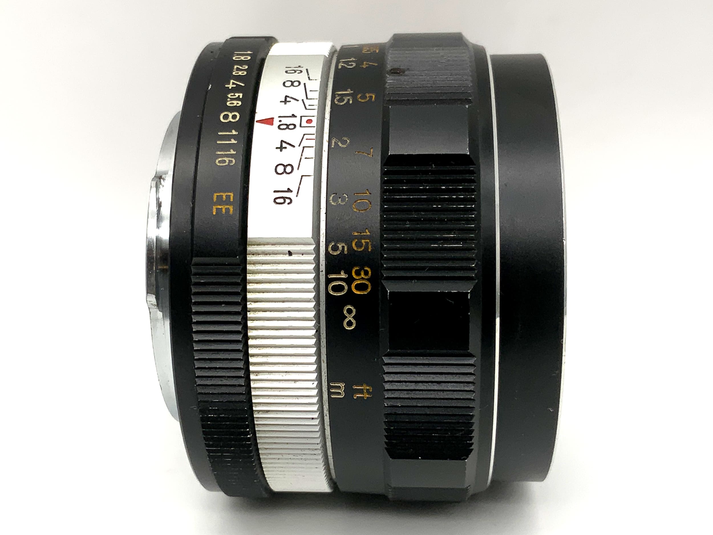 Konica 52mm 1:1.8 Hexanon prime lens (Konica AR)