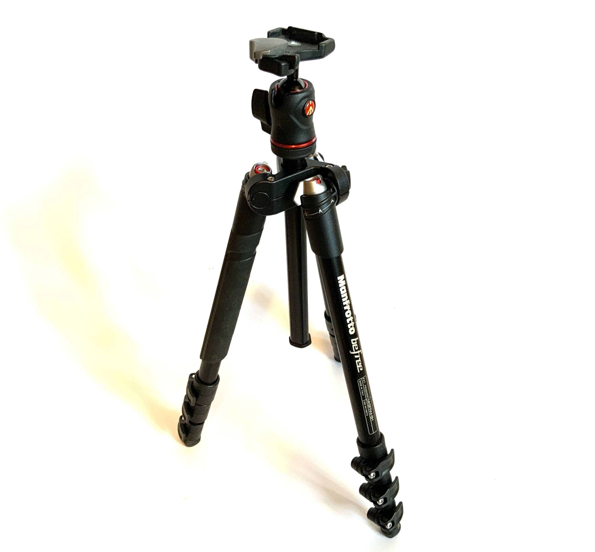 Trépied Manfrotto Befree noir MKBFRA4-BH, trépied de voyage, trépied pour appareil photo
