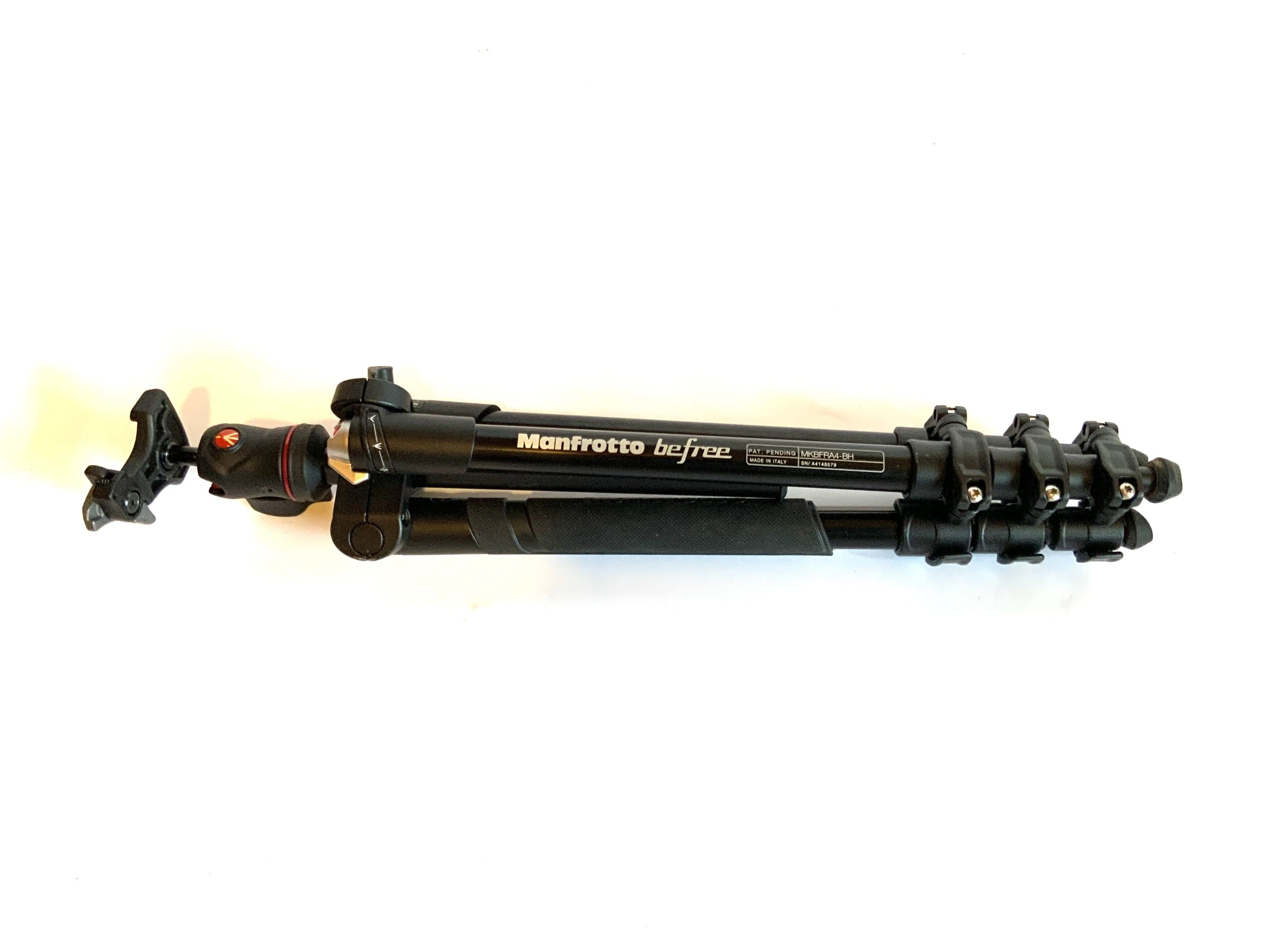 Trépied Manfrotto Befree noir MKBFRA4-BH, trépied de voyage, trépied pour appareil photo