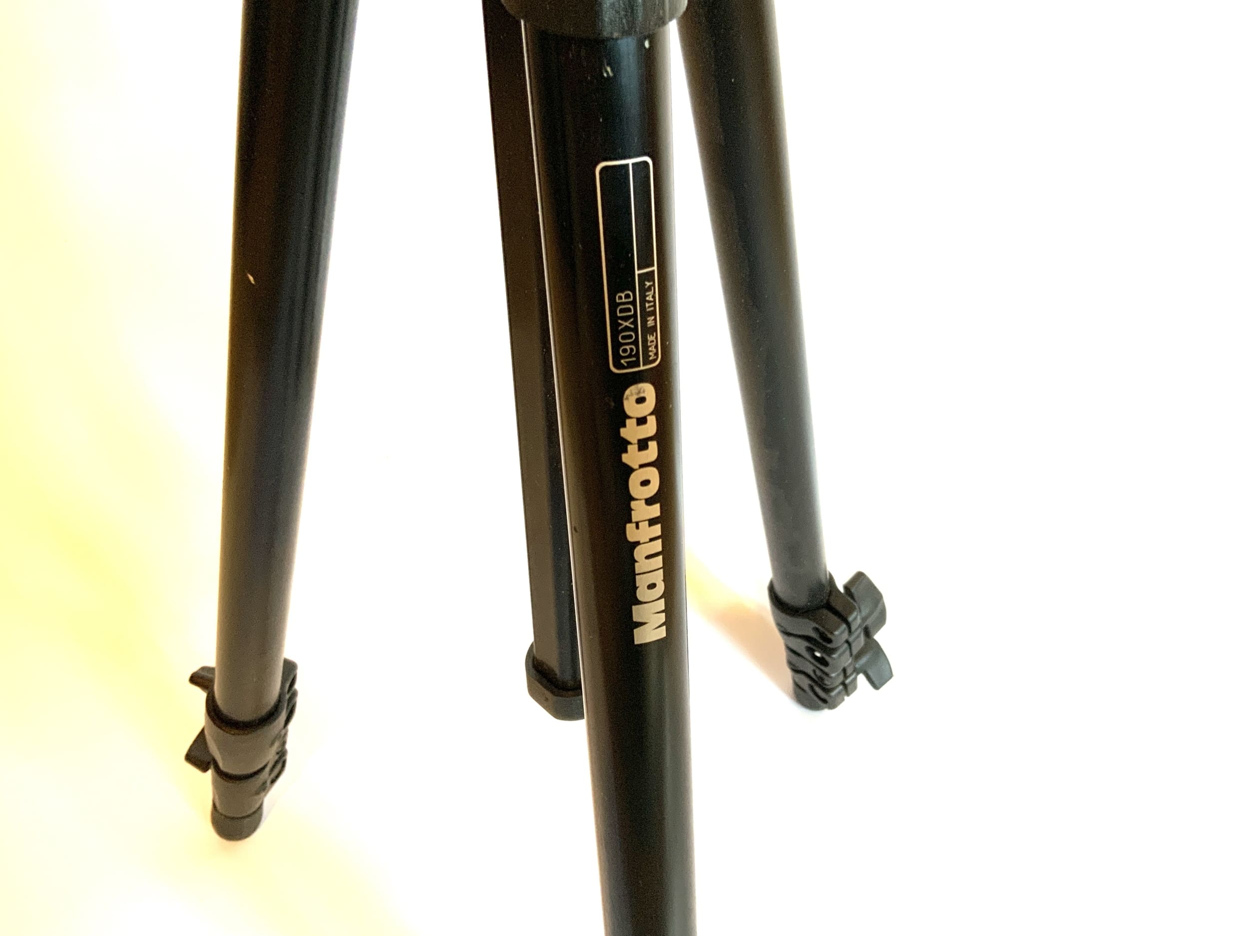 Trépied Manfrotto 190xDB, noir, avec rotule 496RC2, trépied photo, trépied pour appareil photo