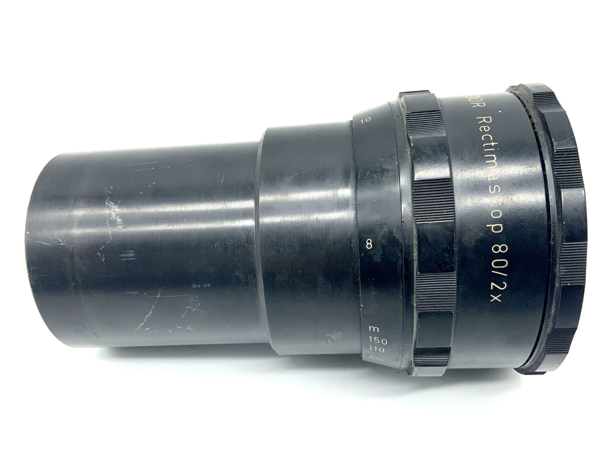 Rathenower Optische Werke 80mm lens Rectimascop 80/2x (plug-in connection)
