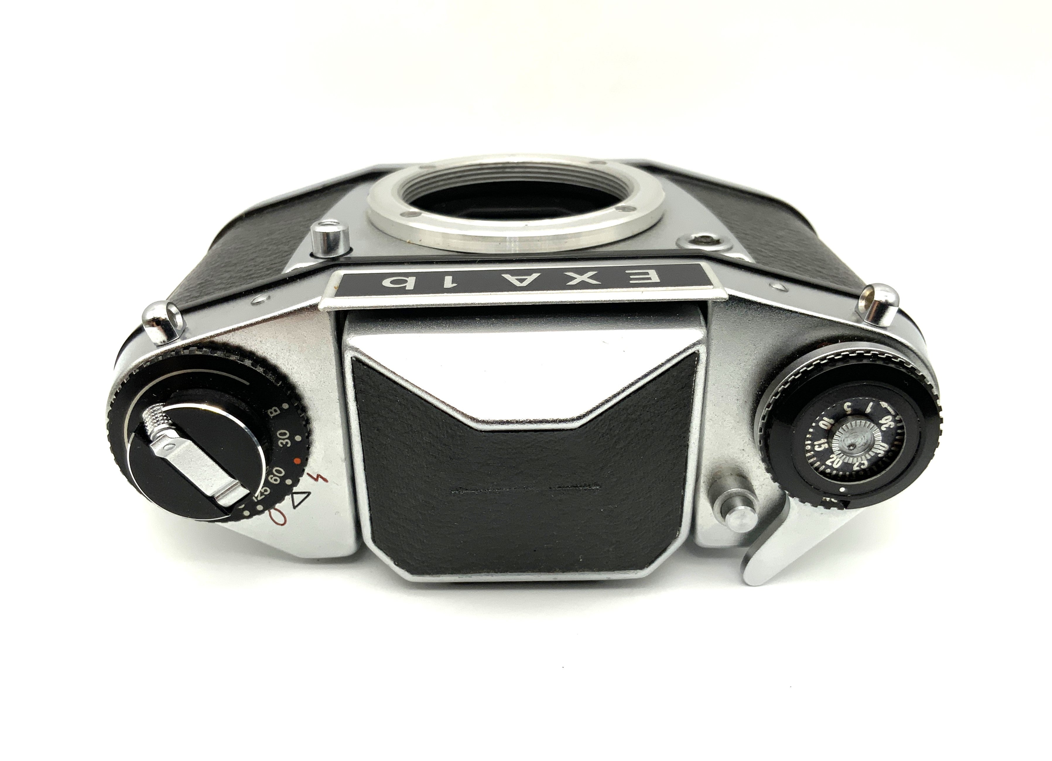 Boîtier d'appareil photo reflex Ihagee Exa 1b avec prisme 35 mm