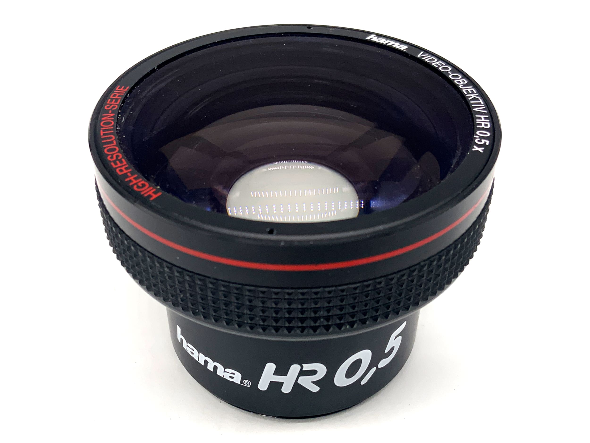 Hama Video-Objektiv HR High-Resolution Converter 0,5x extender (52mm)