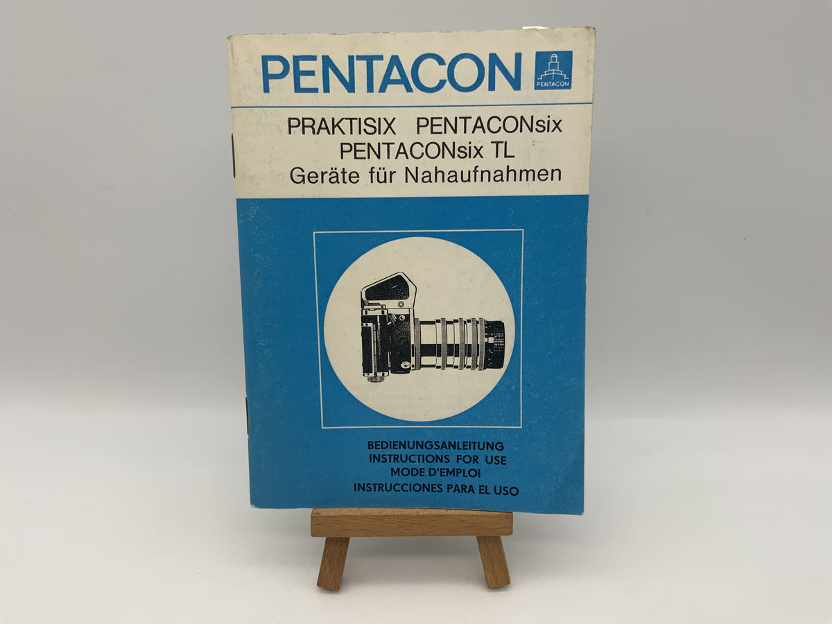 Appareils photo macro Pentacon Praktisix Pentacon six TL (allemand)