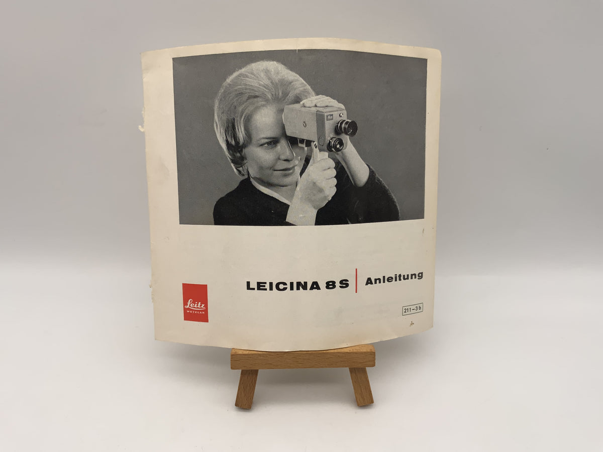 Mode d'emploi Leitz Leicina 8S 211-3b Leica (allemand)