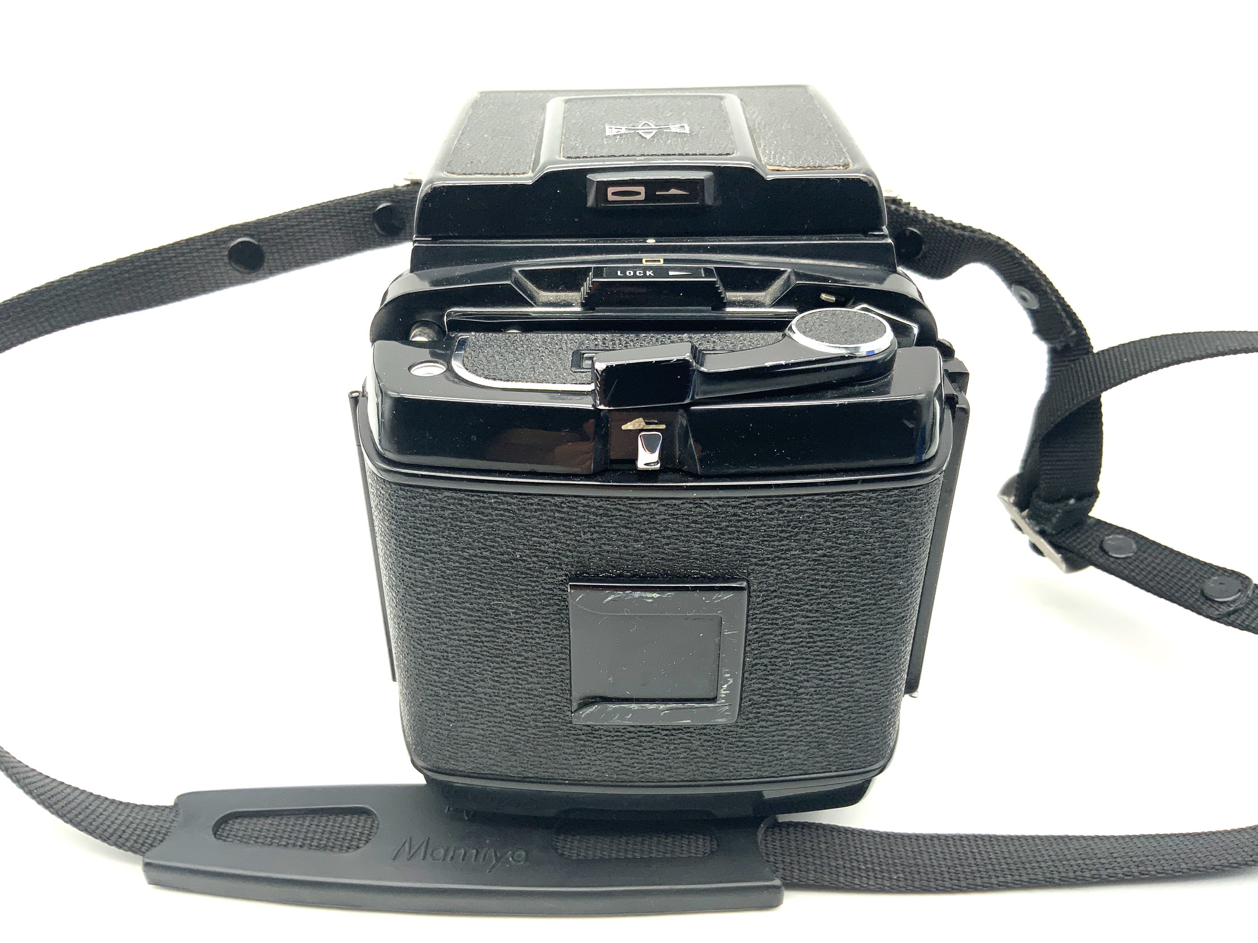 Appareil photo moyen format professionnel Mamiya RB67 avec objectif Mamiya-Sekor 1:3.8 f=127 mm
