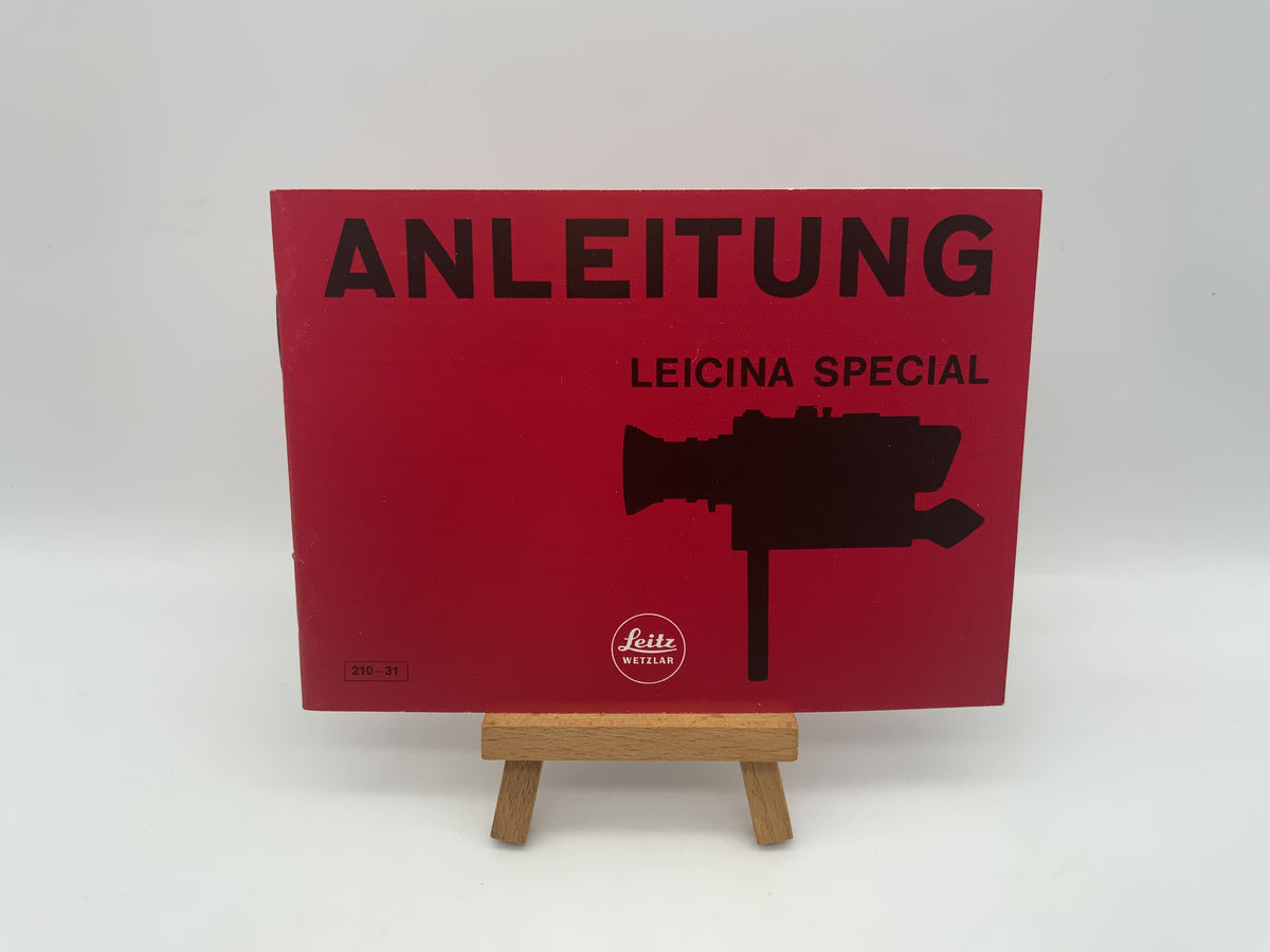 Mode d'emploi Leica Leitz Leicina Special 210-31 (allemand)
