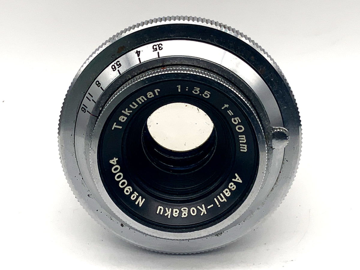 Objectif à focale fixe Asahi Kogaku Takumar 50mm 1:3.3 (M37 Asahiflex)