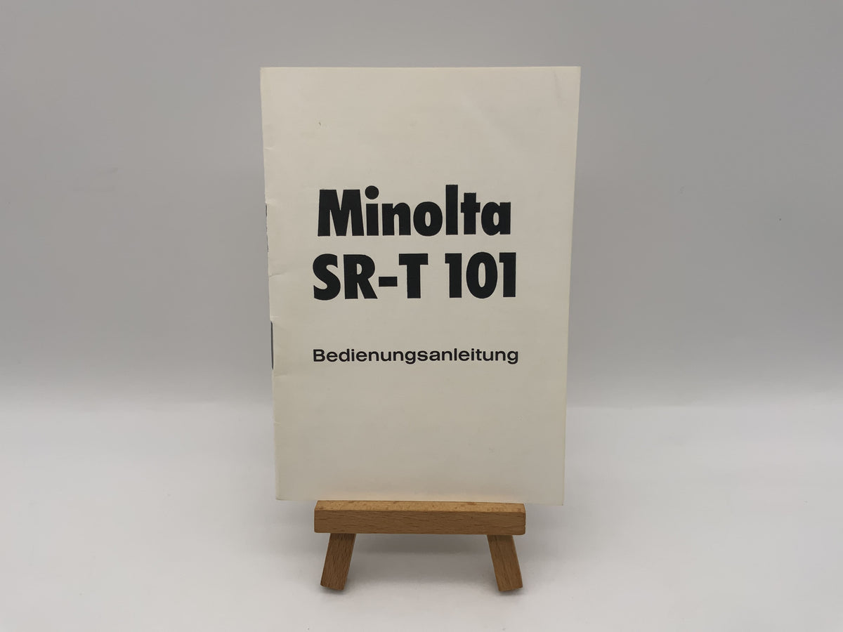 Manuel d'utilisation Minolta SR-T 101 - Instructions d'utilisation (allemand)