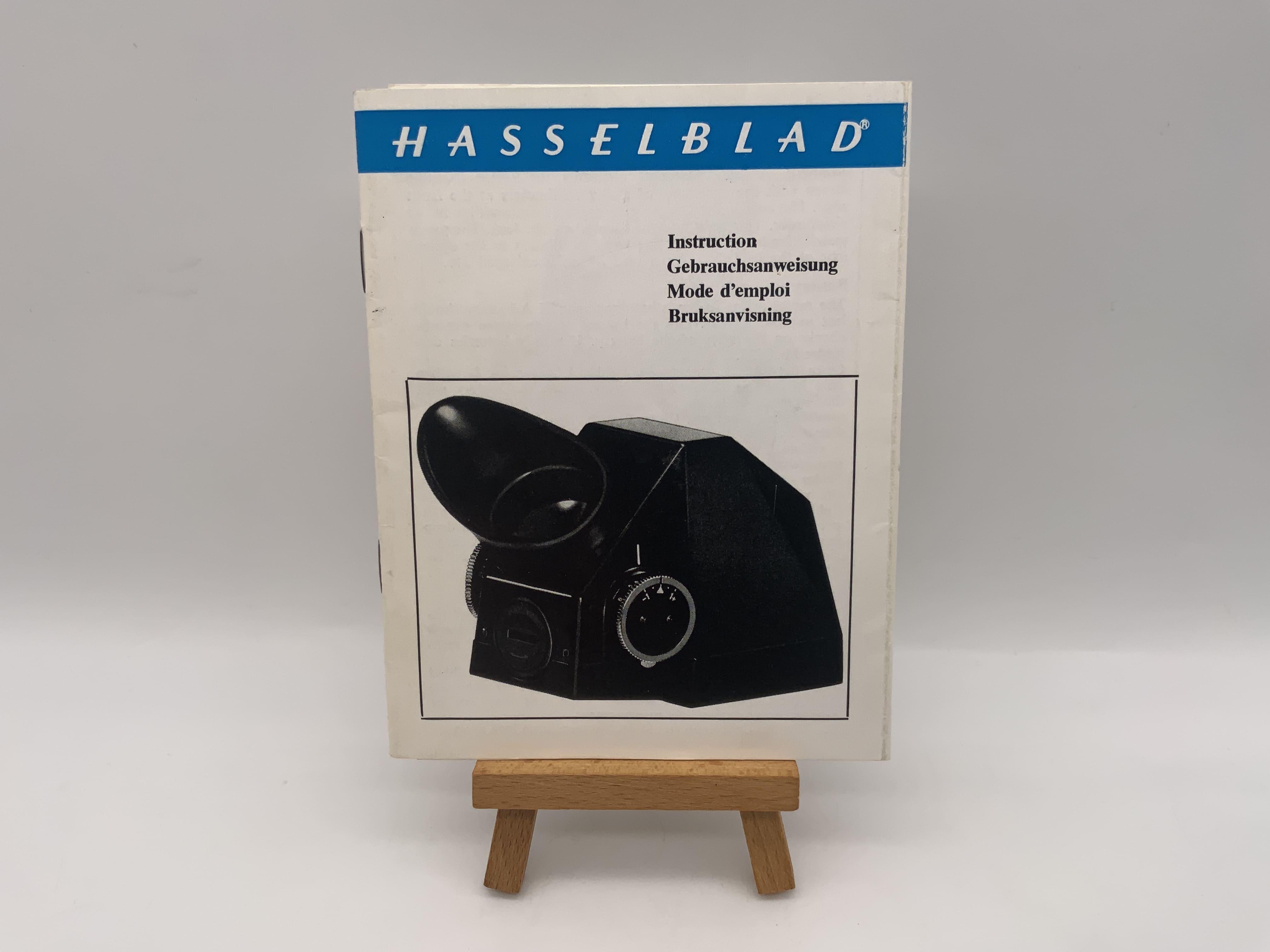 Hasselblad prism finder manual (German)