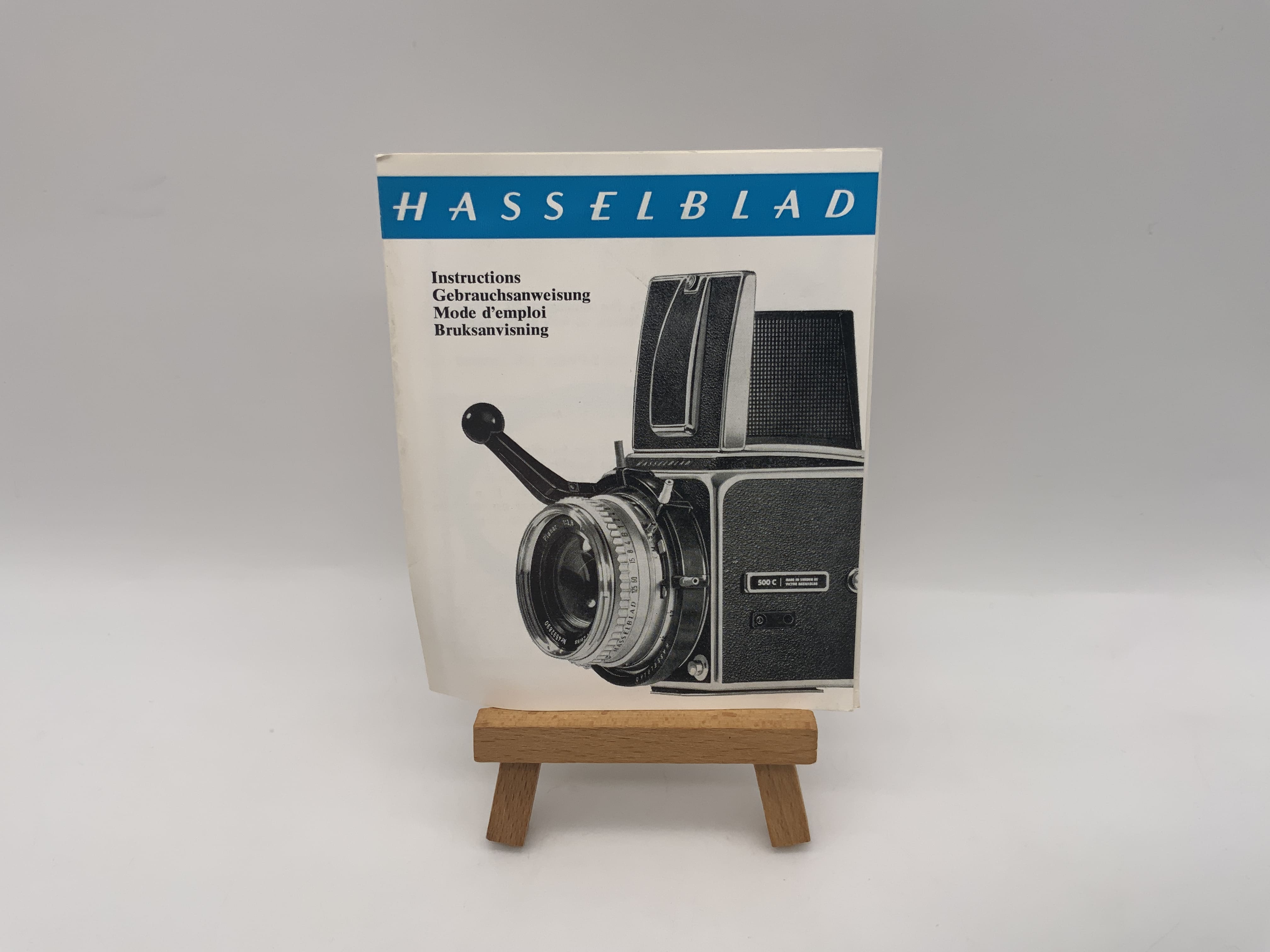 Hasselblad Adjustment Handles 1 and 2 Instructions for Use User Manual German