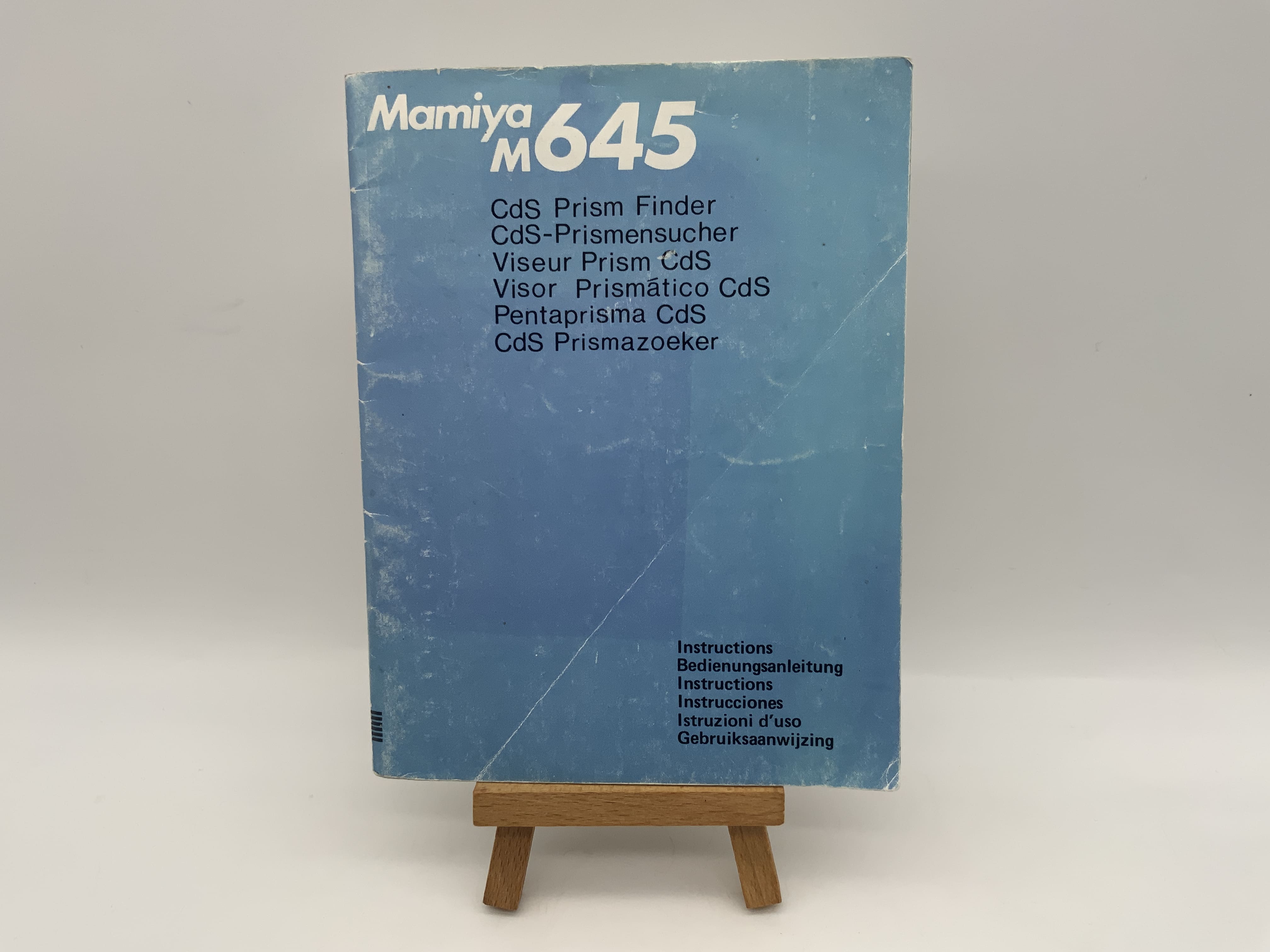 Mamiya M645 Prism Finder CdS Prism Finder User Manual German