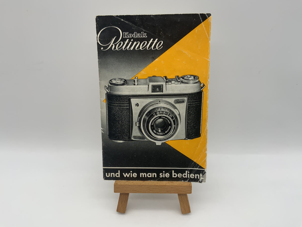 Kodak Retinette et son mode d'emploi : Manuel d'utilisation (allemand)