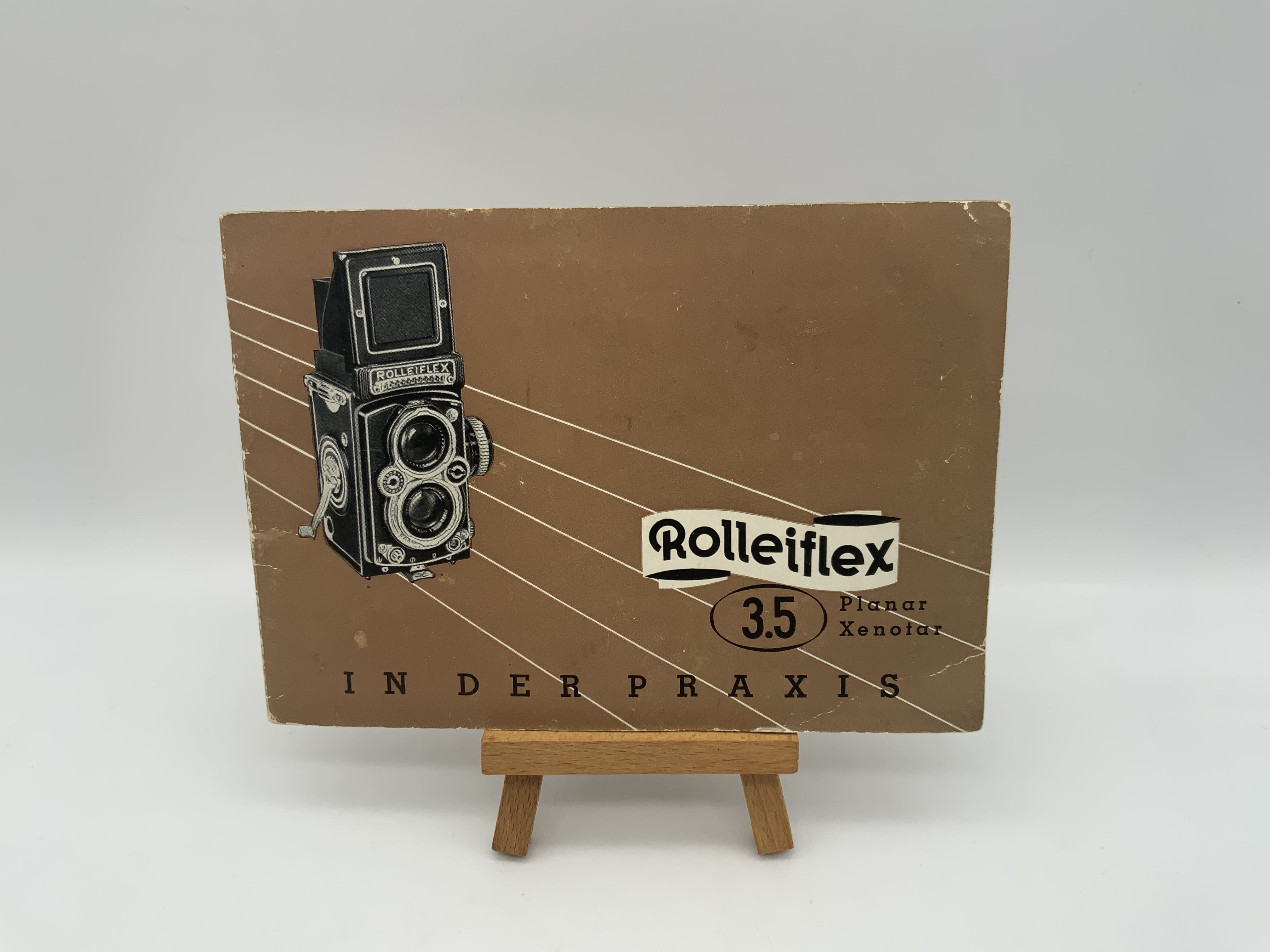 Rollei Rolleiflex 3.5 Planar Xenotar : mode d'emploi (allemand)