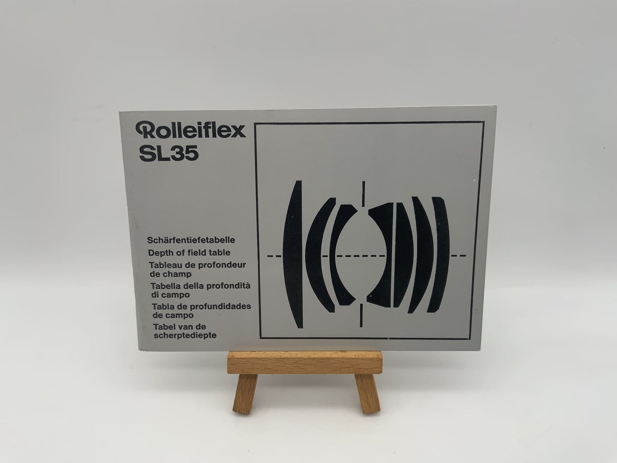 Rollei Rolleiflex SL35 in practice: Focus chart (German)