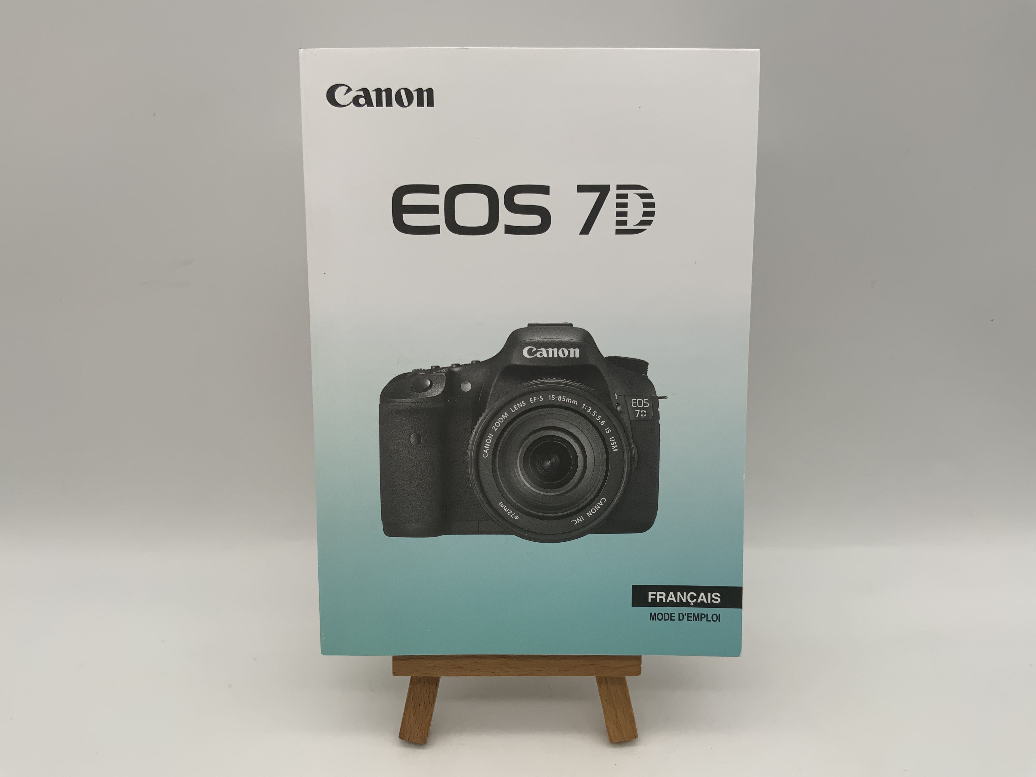 Manuel d'utilisation du Canon EOS 7D (français)