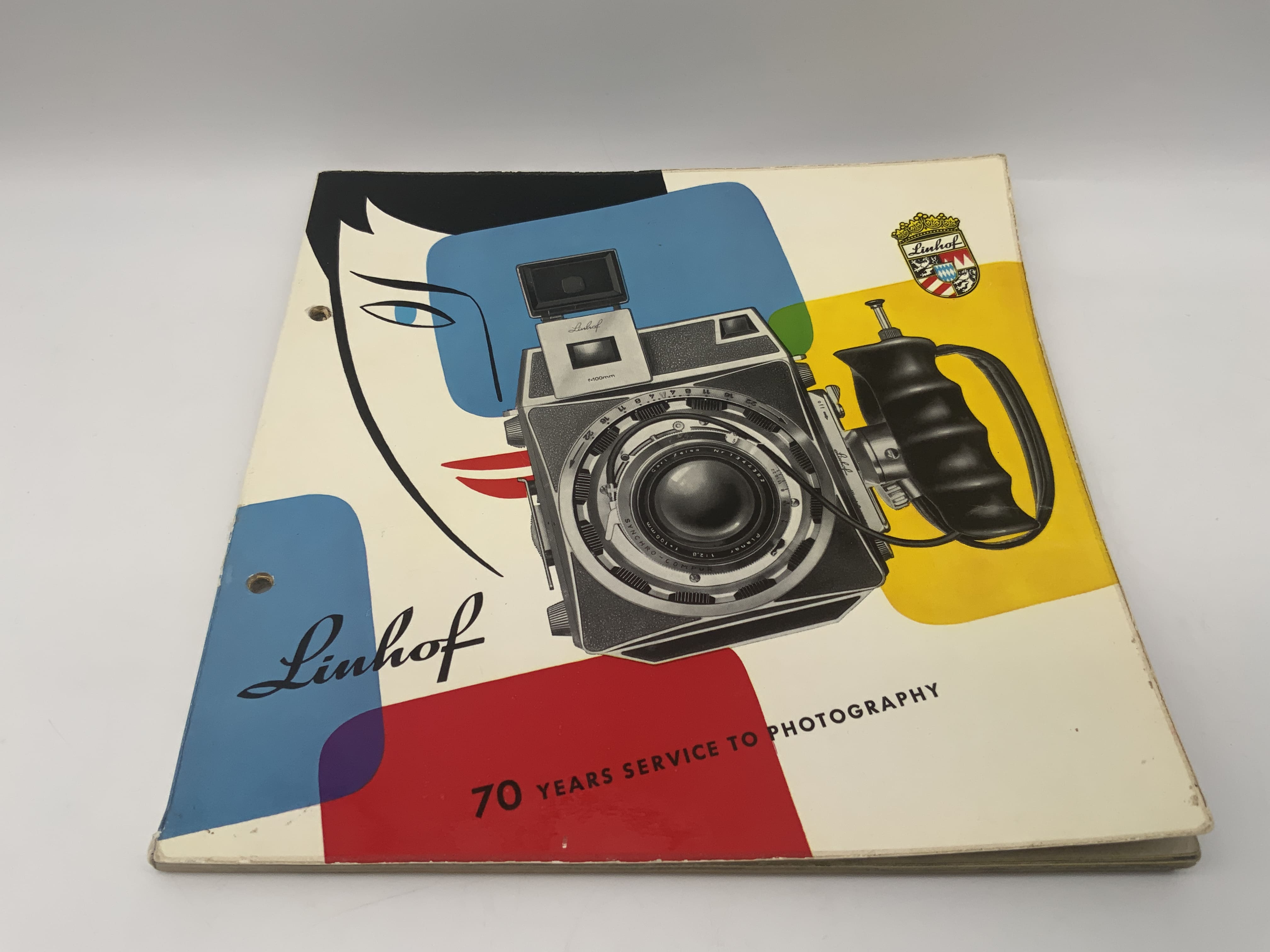 Catalogue Linhof 70 ans de service à la photographie (anglais)