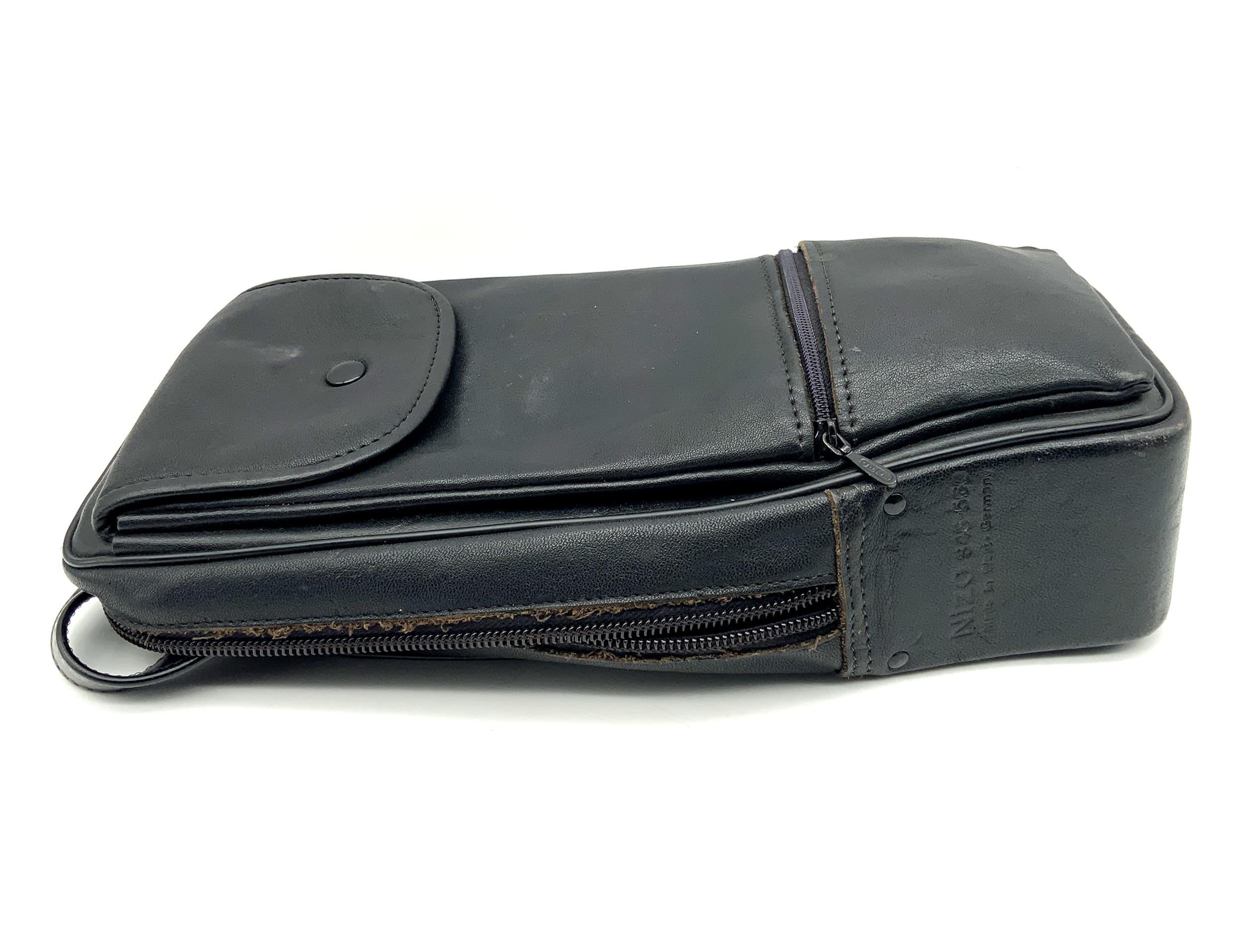Sacoche noire pour appareil photo Braun Nizo S48-560 Ready Bag (compatible avec les appareils argentiques).