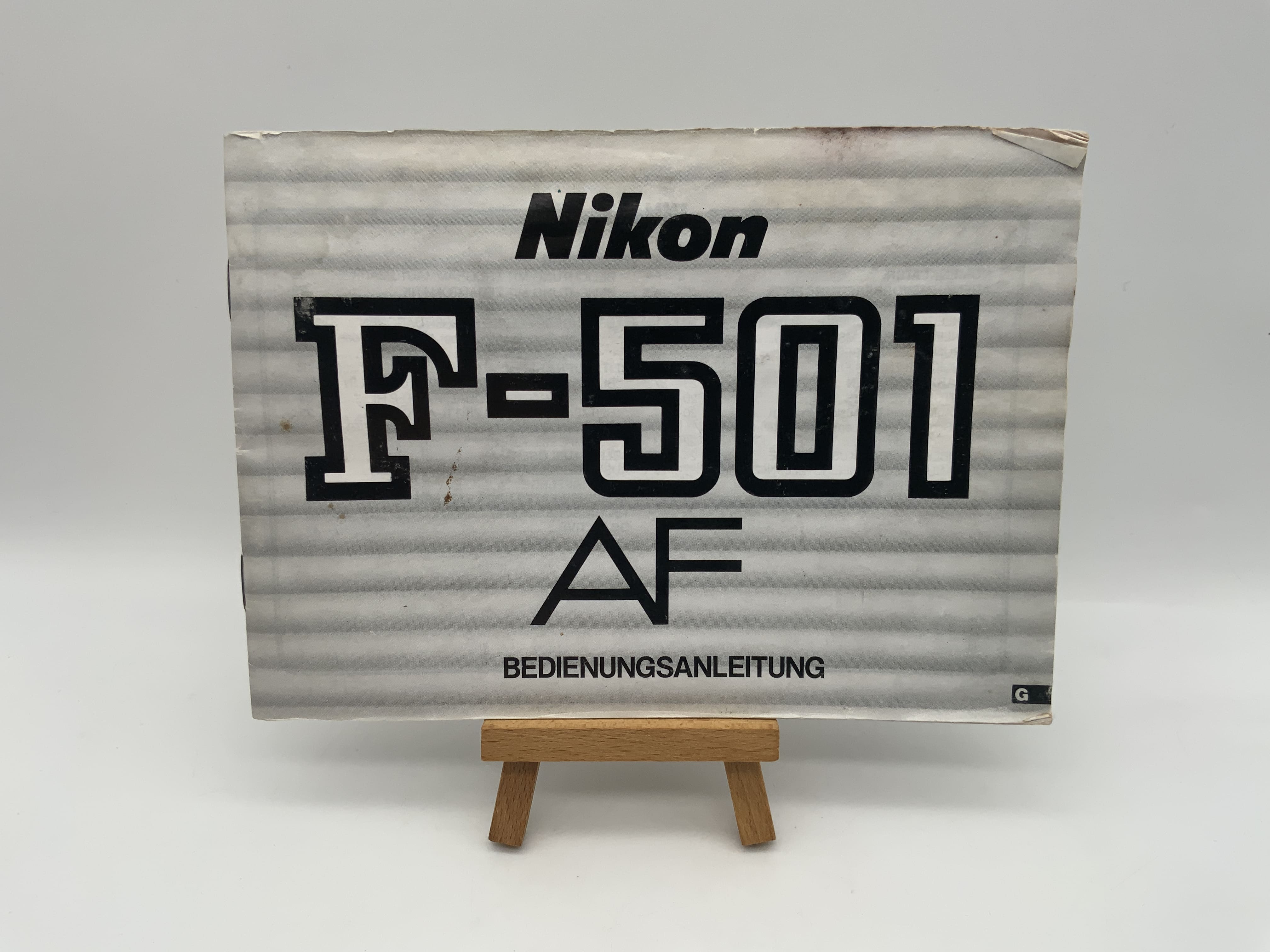 Manuel d'utilisation du Nikon F-501 AF (allemand)