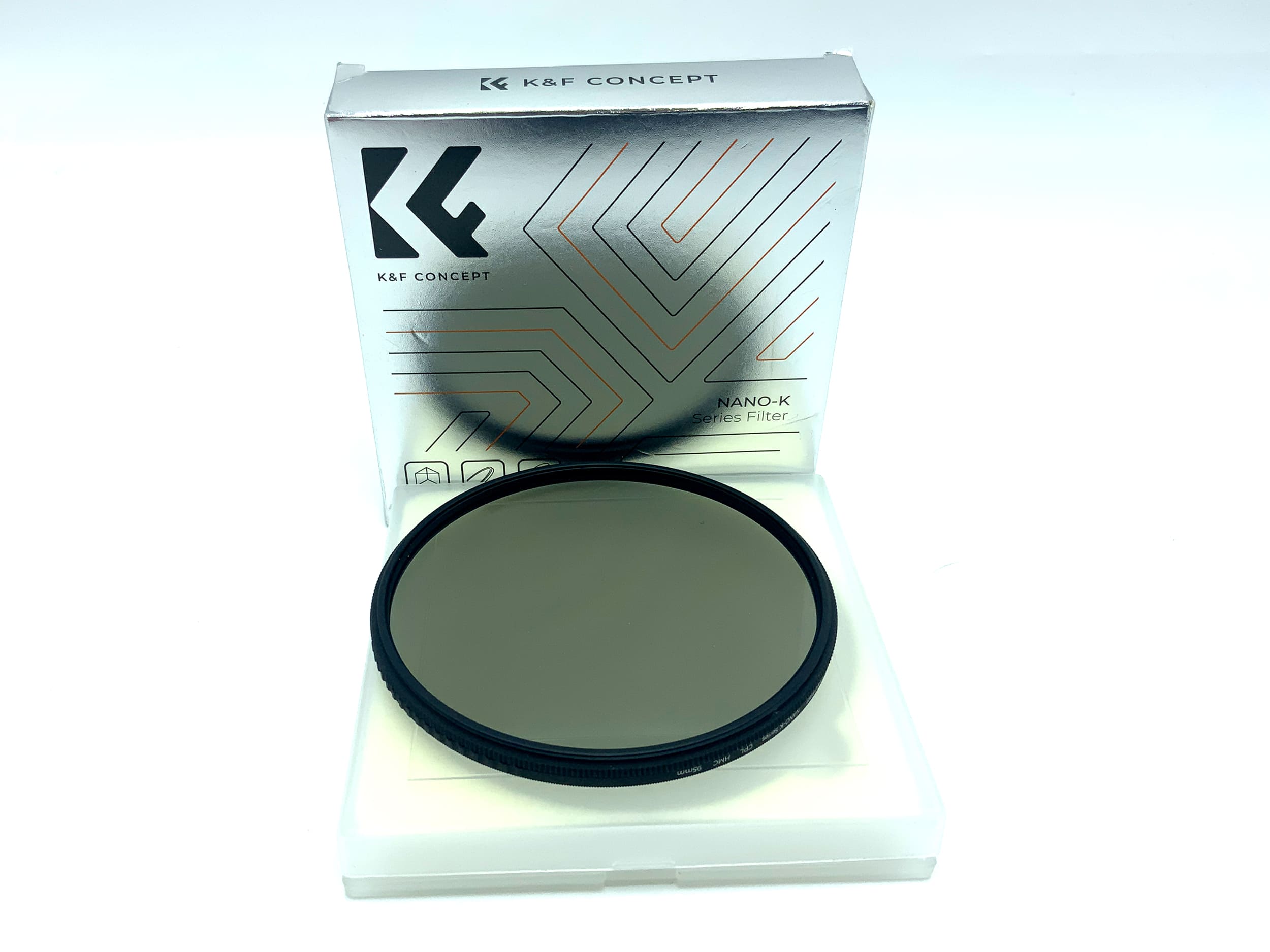 K&F Concept Polfilter Nano-K Series CPL HMC in OVP Filter 95mm Kreisförmig