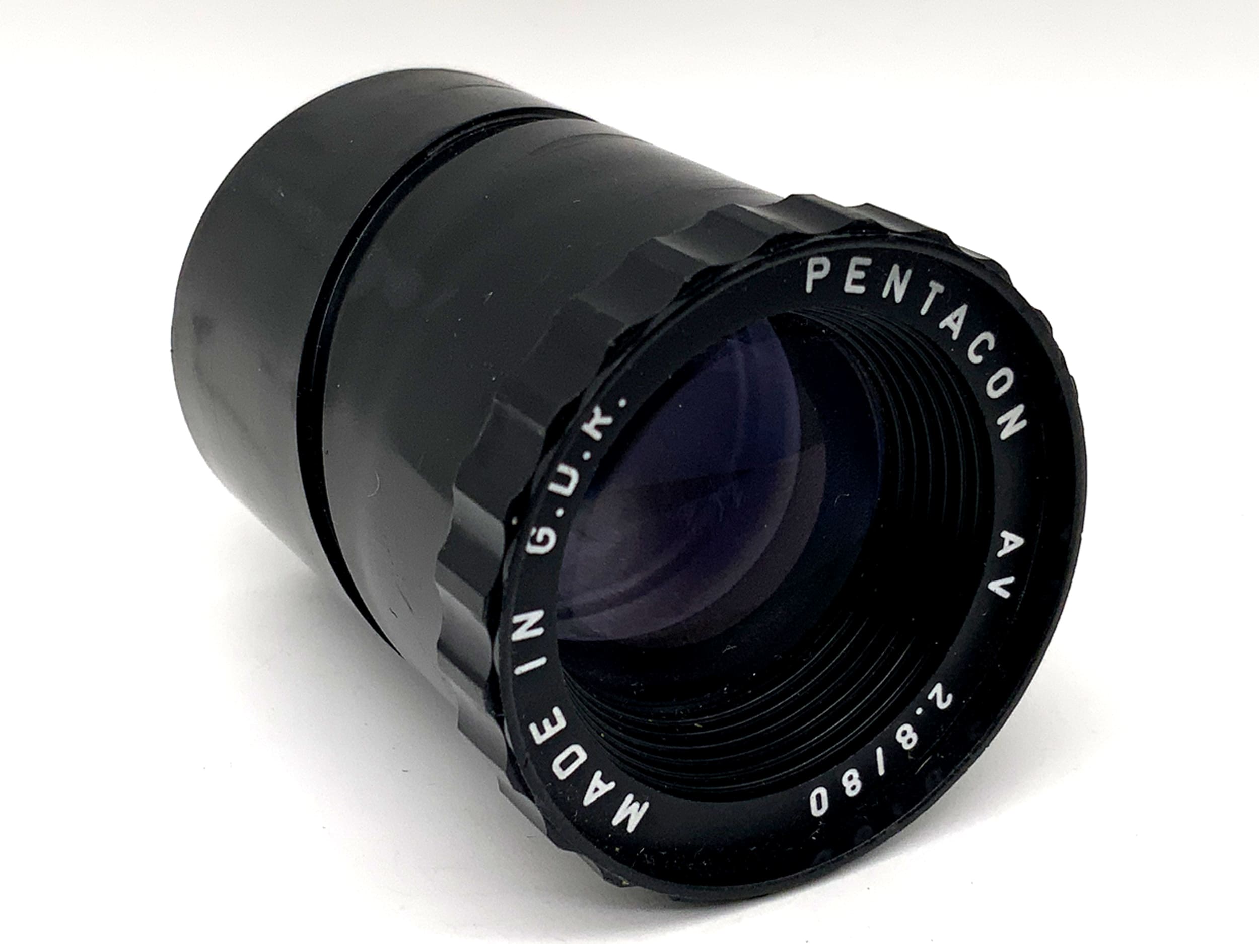 Pentacon 80mm 1:2.8 Projector Lens AV Lens (Helicopter Thread)