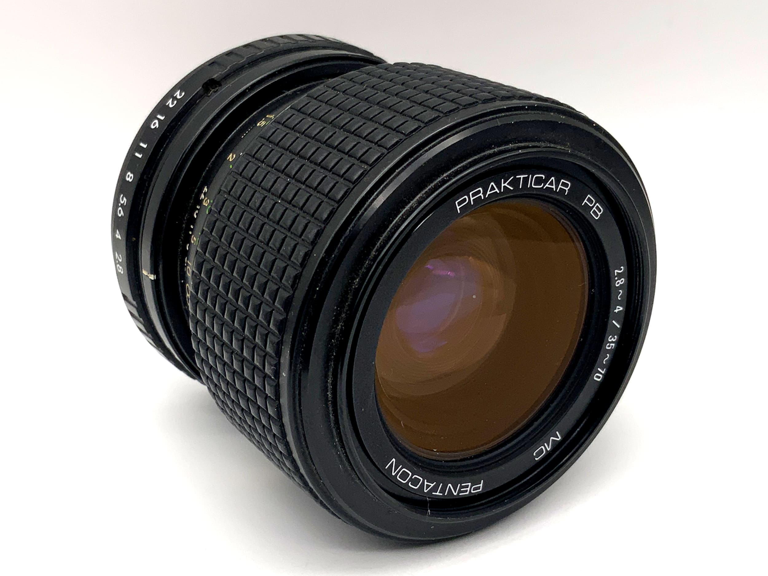 Pentacon 35-70mm 1:2.8-4 Lens Prakticar PB MC Zoom Lens (Praktica B)