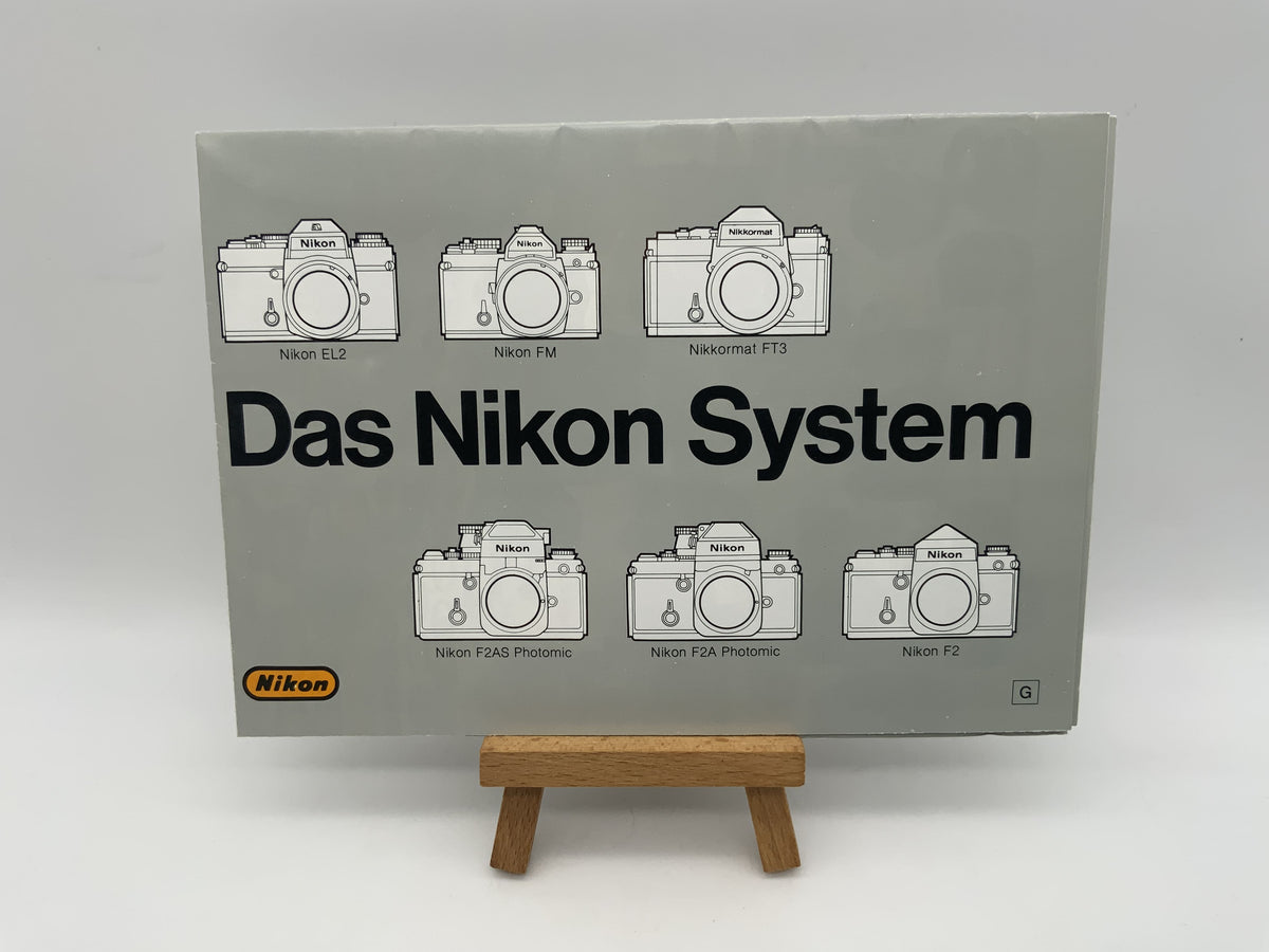 Nikon - Livret d'information sur le système Nikon (allemand)