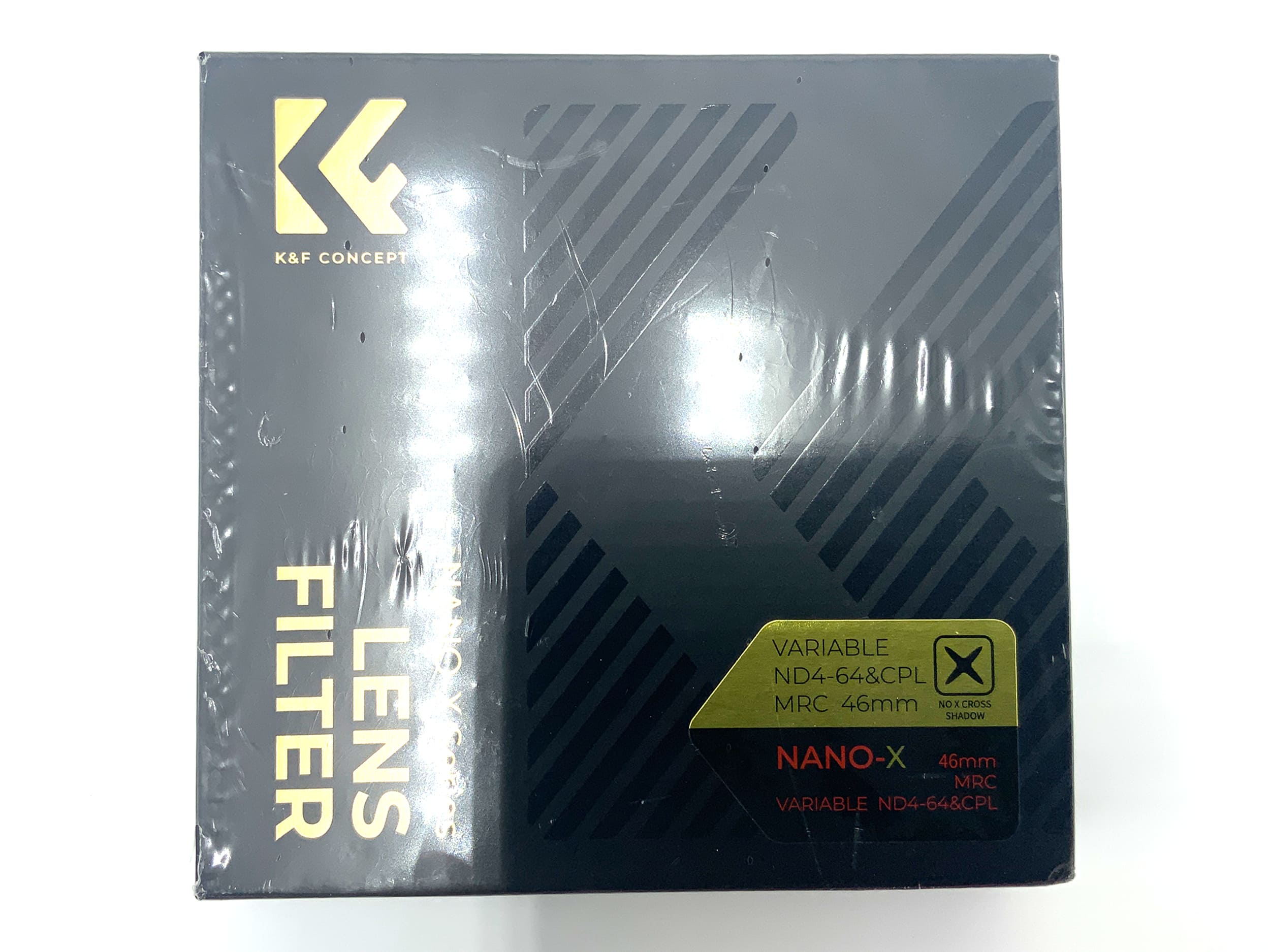 K&F Concept Effektfilter Nano-X Serie 2-in-1 Variable ND4-64 & CPL MRC OVP 46mm