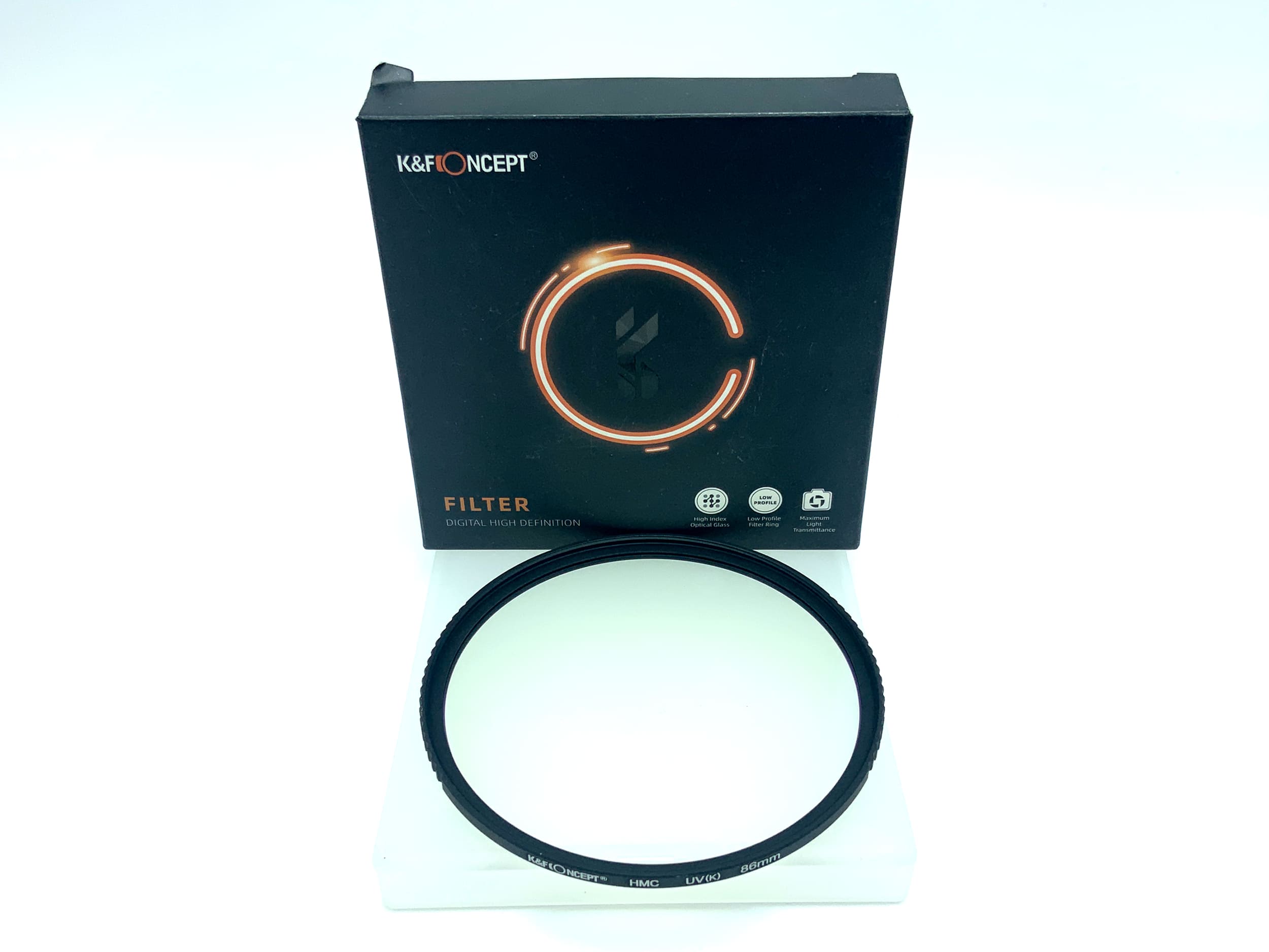 K&F Concept UV HMC UV(K) Filter 86mm Kreisförmig