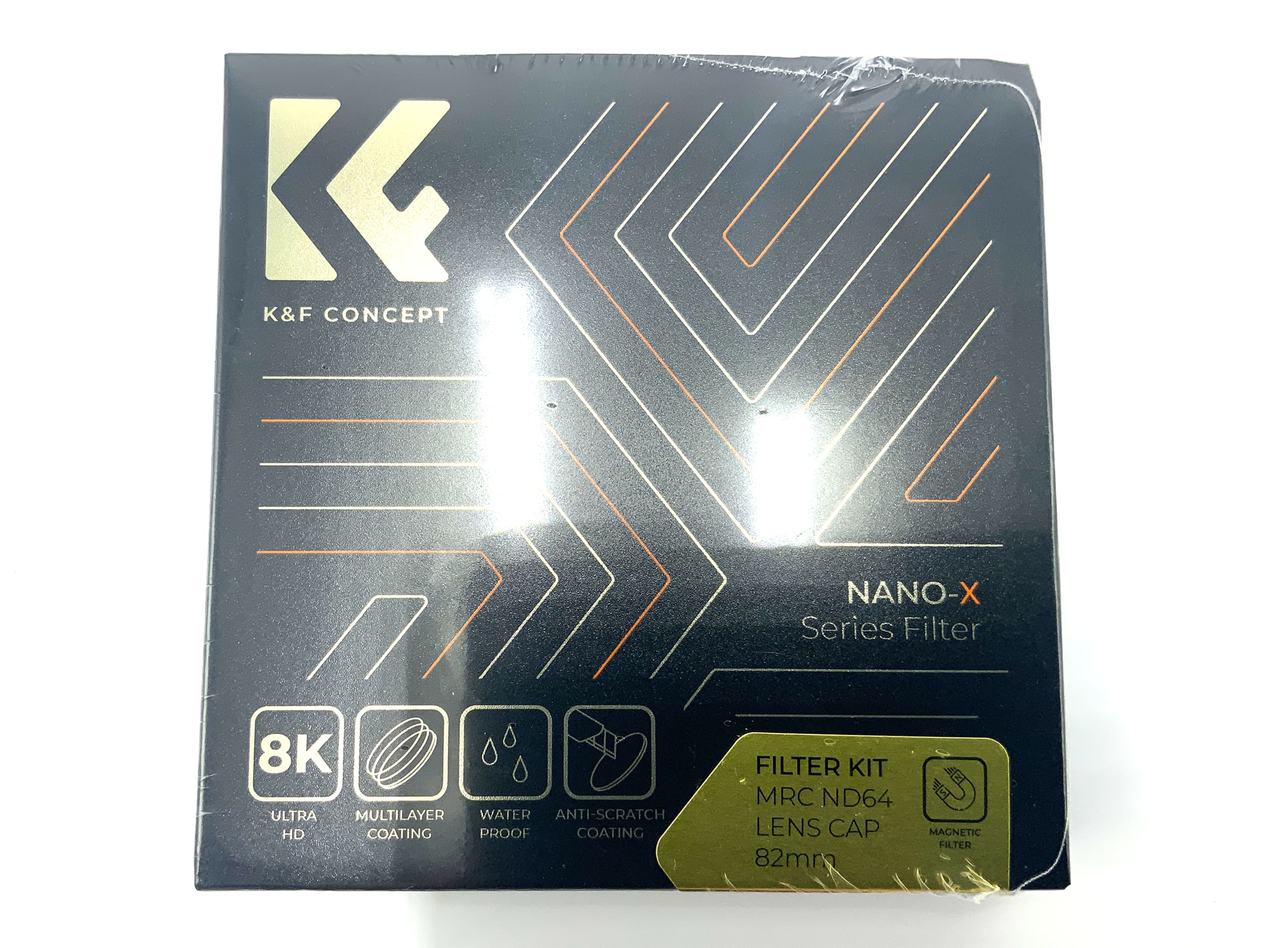 K&F Concept Filter Kit Nano-X MRC ND64+Lens Cap in OVP Filter 82mm Kreisförmig