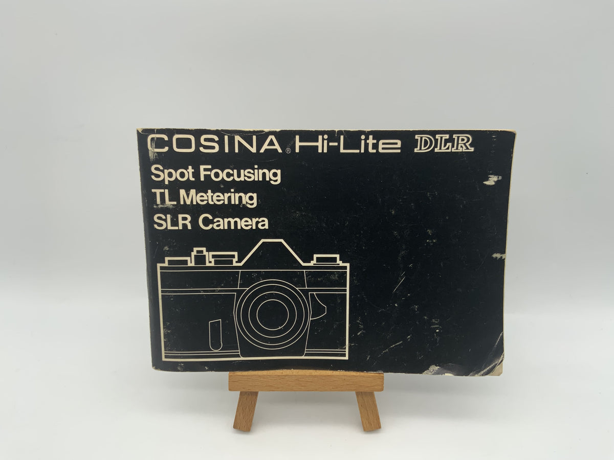 Manuel d'utilisation Cosina Hi-Lite DLR - Instructions d'utilisation (allemand)