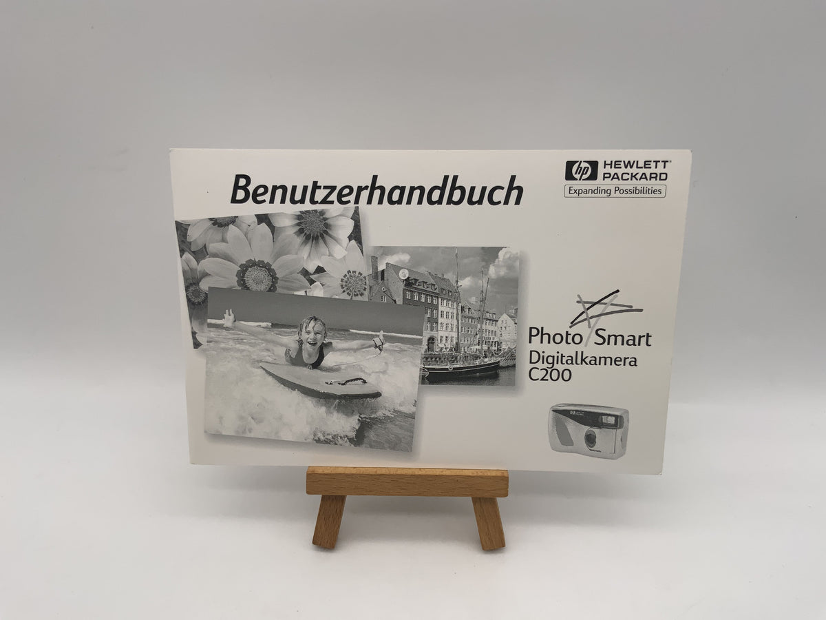 HP Photo Smart C200 User Manual (German)