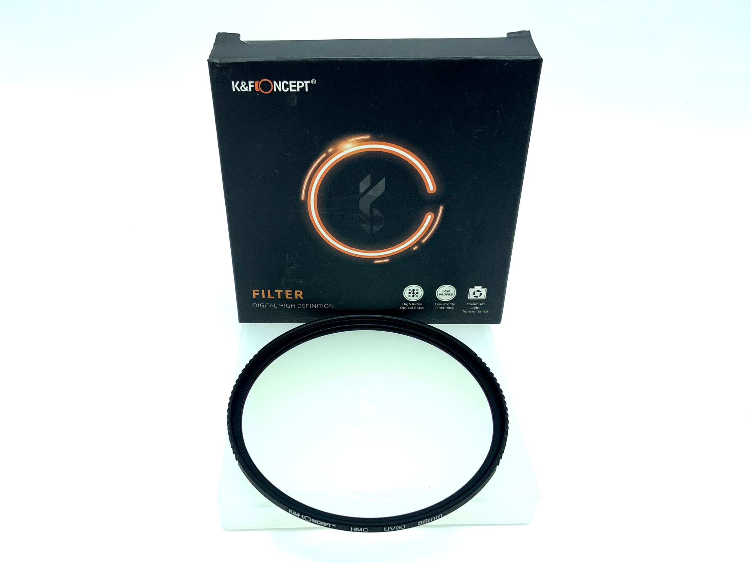 K&F Concept UV Slim HMC UV(K) in OVP Filter 86mm Kreisförmig
