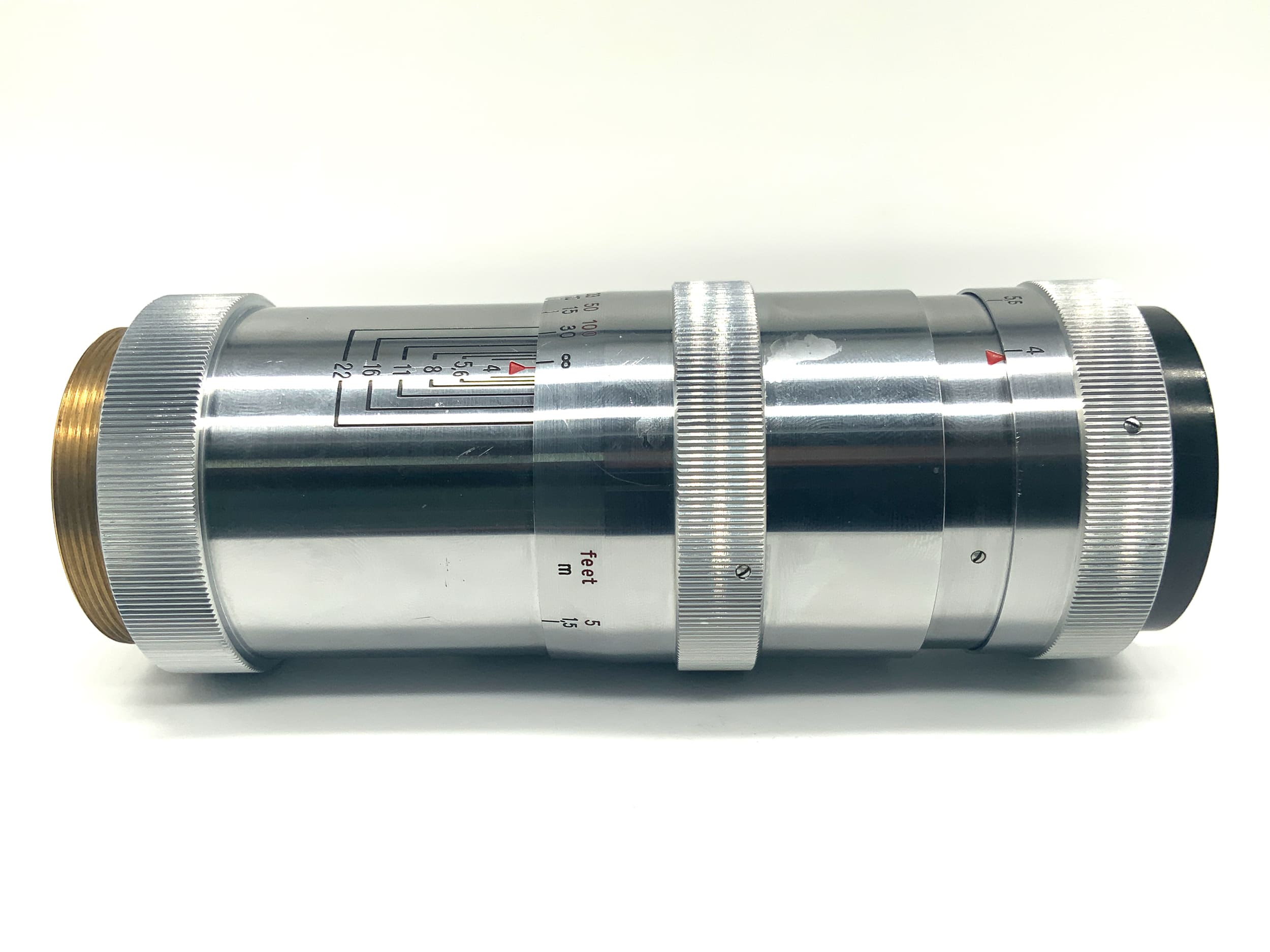 Carl Zeiss Jena Triotar red T 13,5cm 1:4 Objektiv Festbrennweite (M42)
