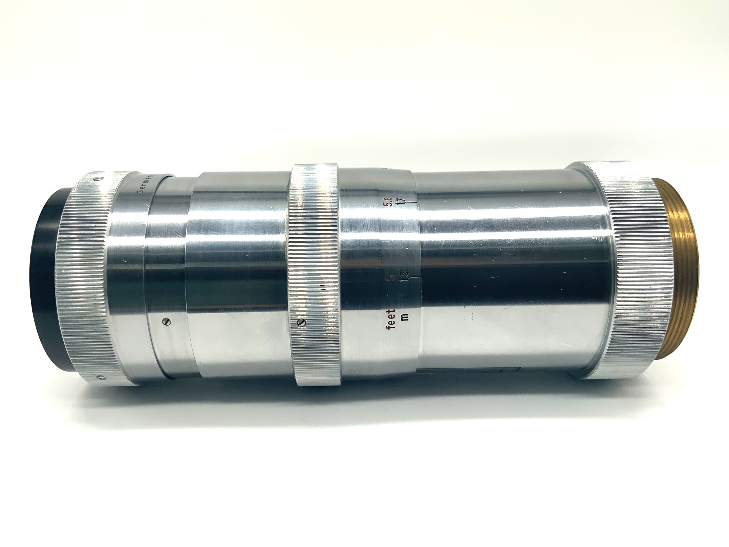 Carl Zeiss Jena Triotar red T 13,5cm 1:4 Objektiv Festbrennweite (M42)