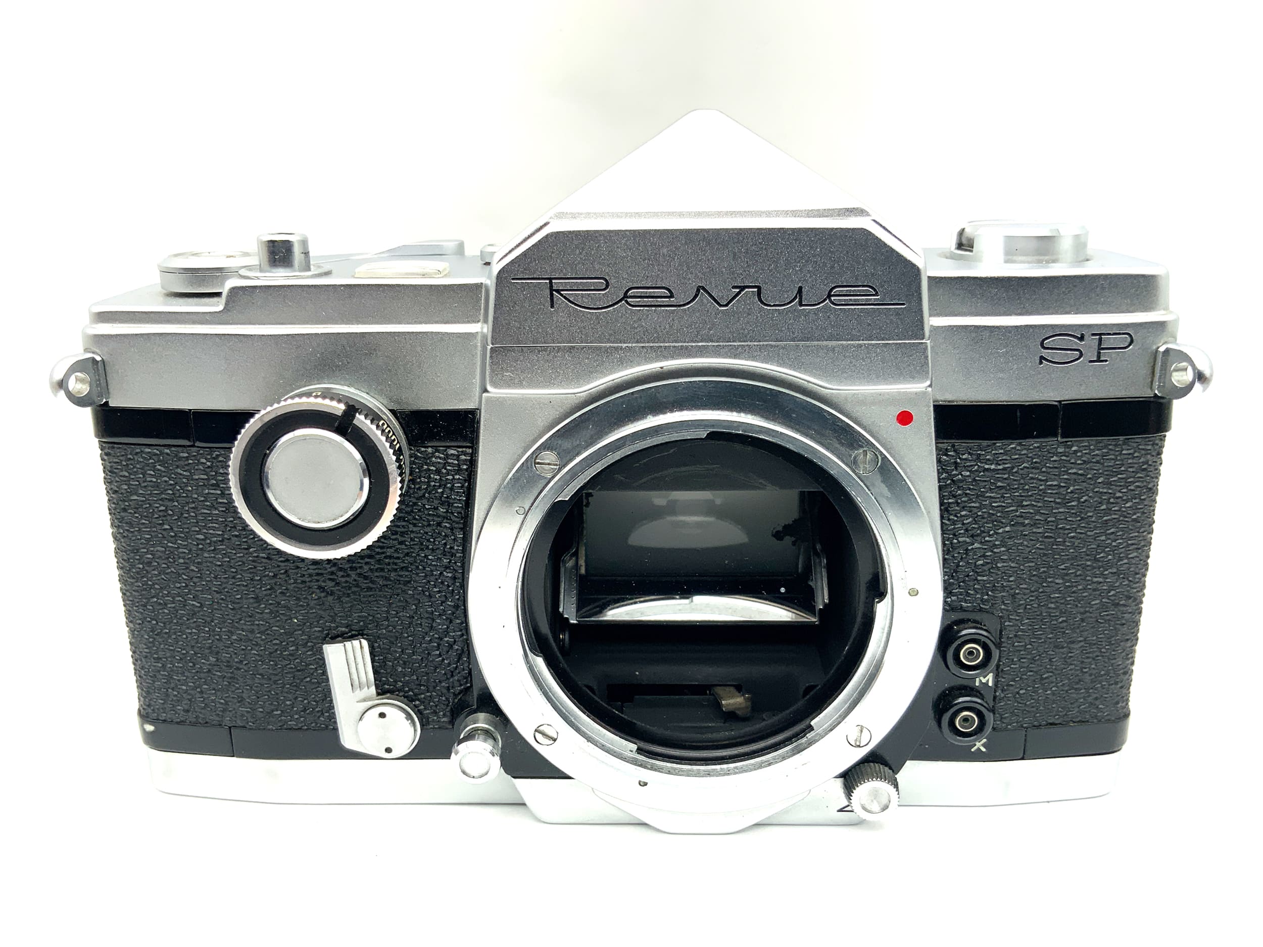 Boîtier reflex analogique demi/plein format Revue SP SLR (Konica AR)