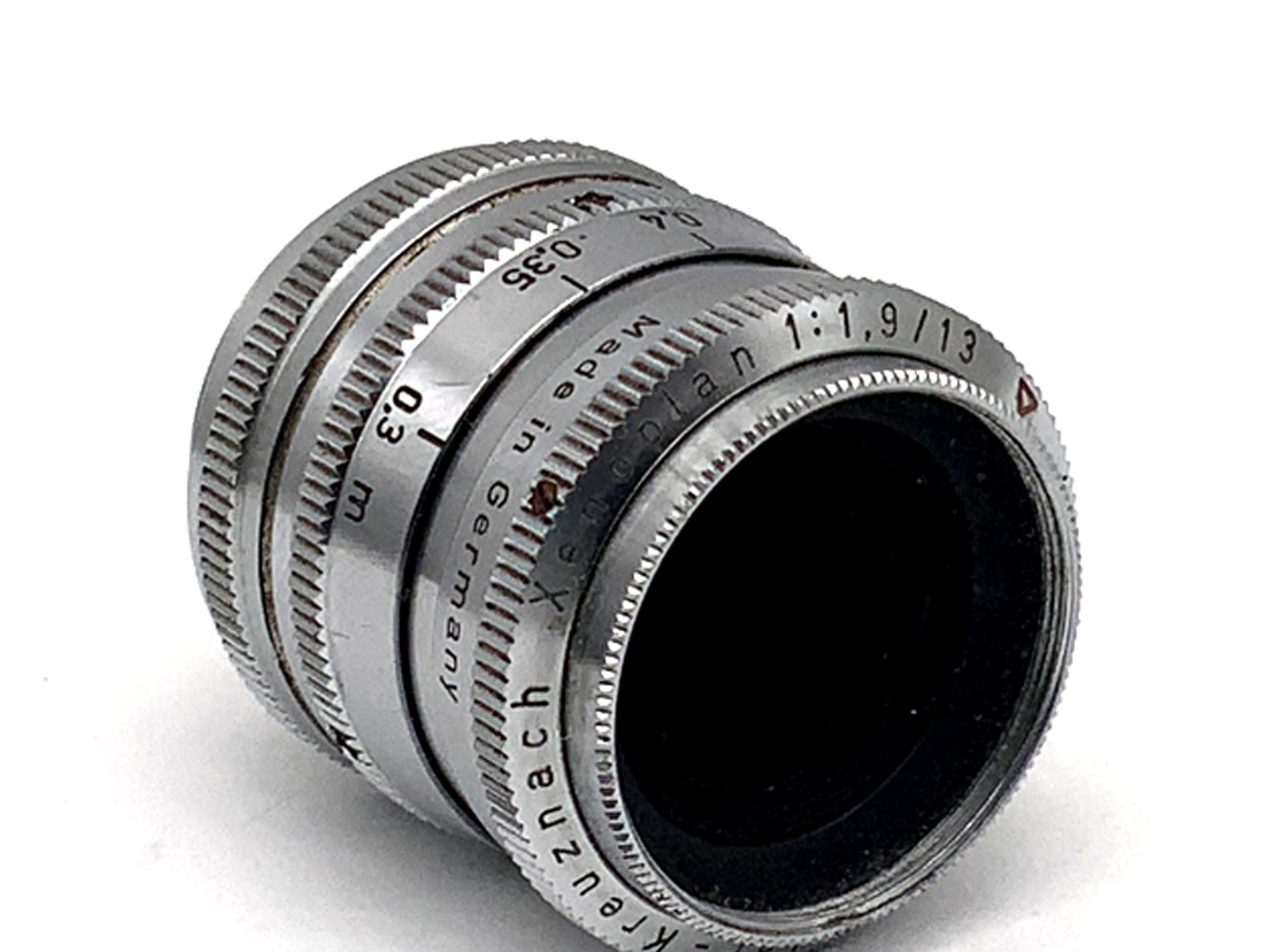 Schneider-Kreuznach 13mm 1:1.9 lens Xenoplan fixed focal length (D-mount)