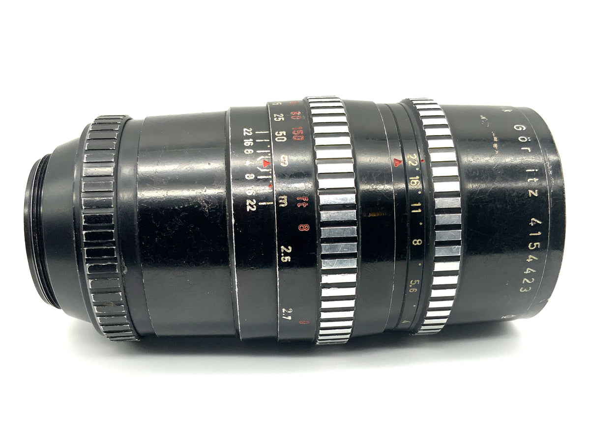 Objectif Meyer-Optik Görlitz 200 mm 1:4 Objectif principal Orestegor 15 lames (M42)
