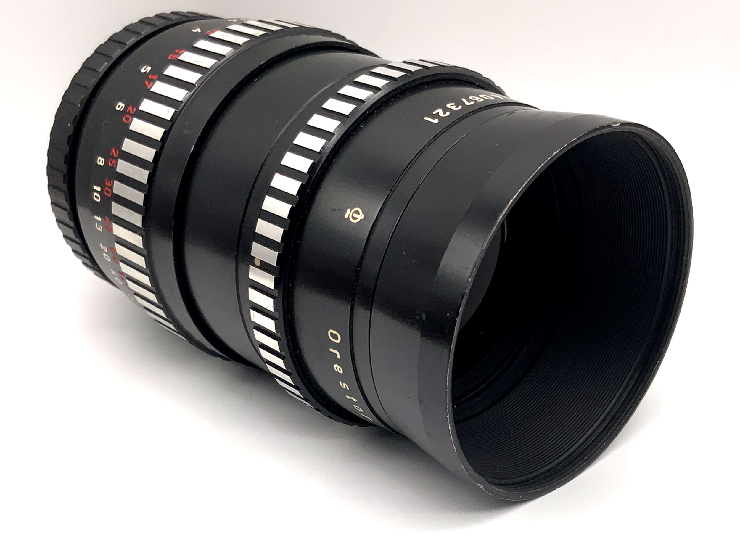 Meyer-Optik Görlitz 135mm 1:2.8 Lens Q1 Orestor Fixed Focal Length Zebra (M42)