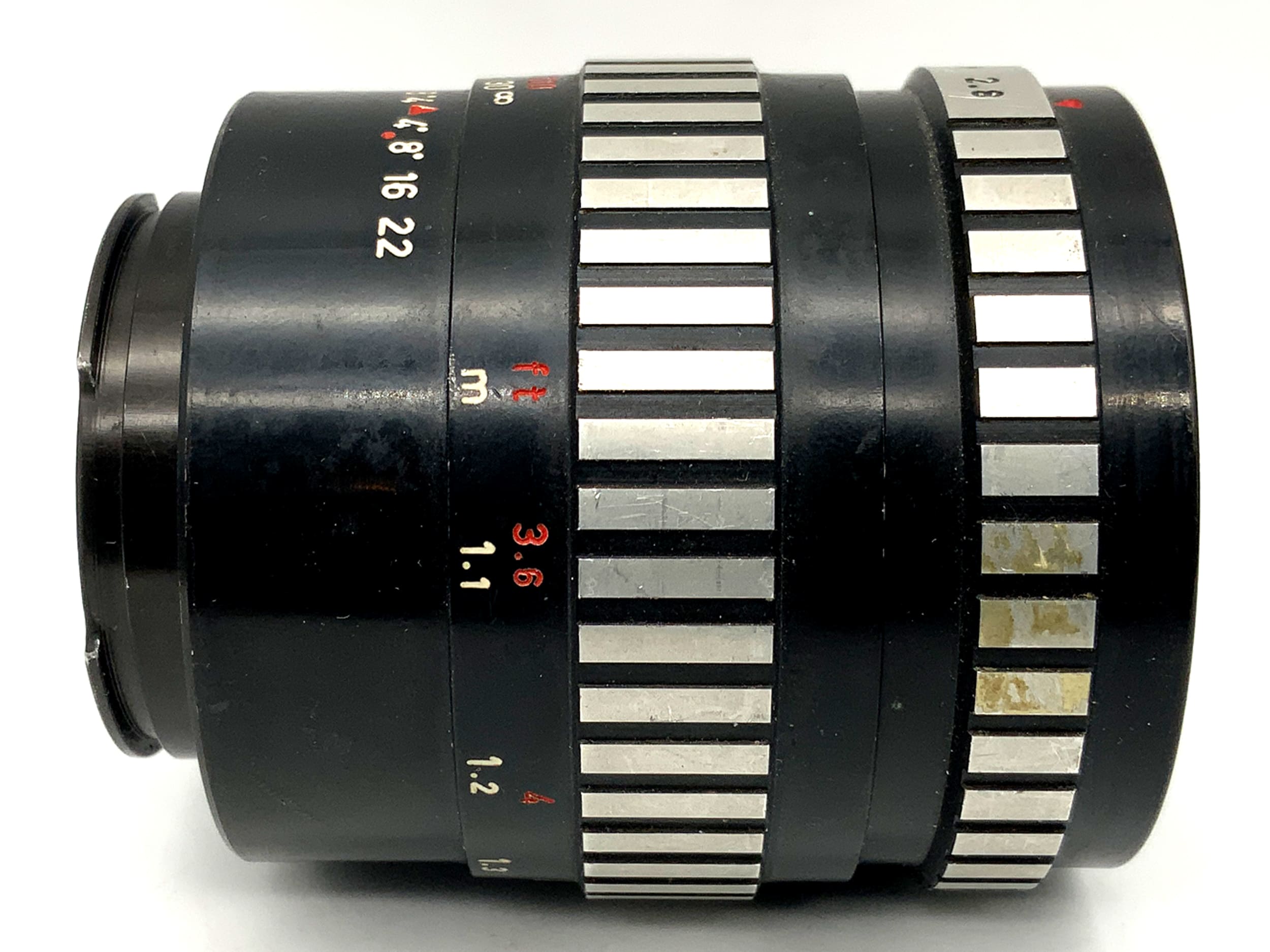 Objectif Meyer Optik Görlitz Orestor Zebra 100mm 1:2.8 à focale fixe (Exa)