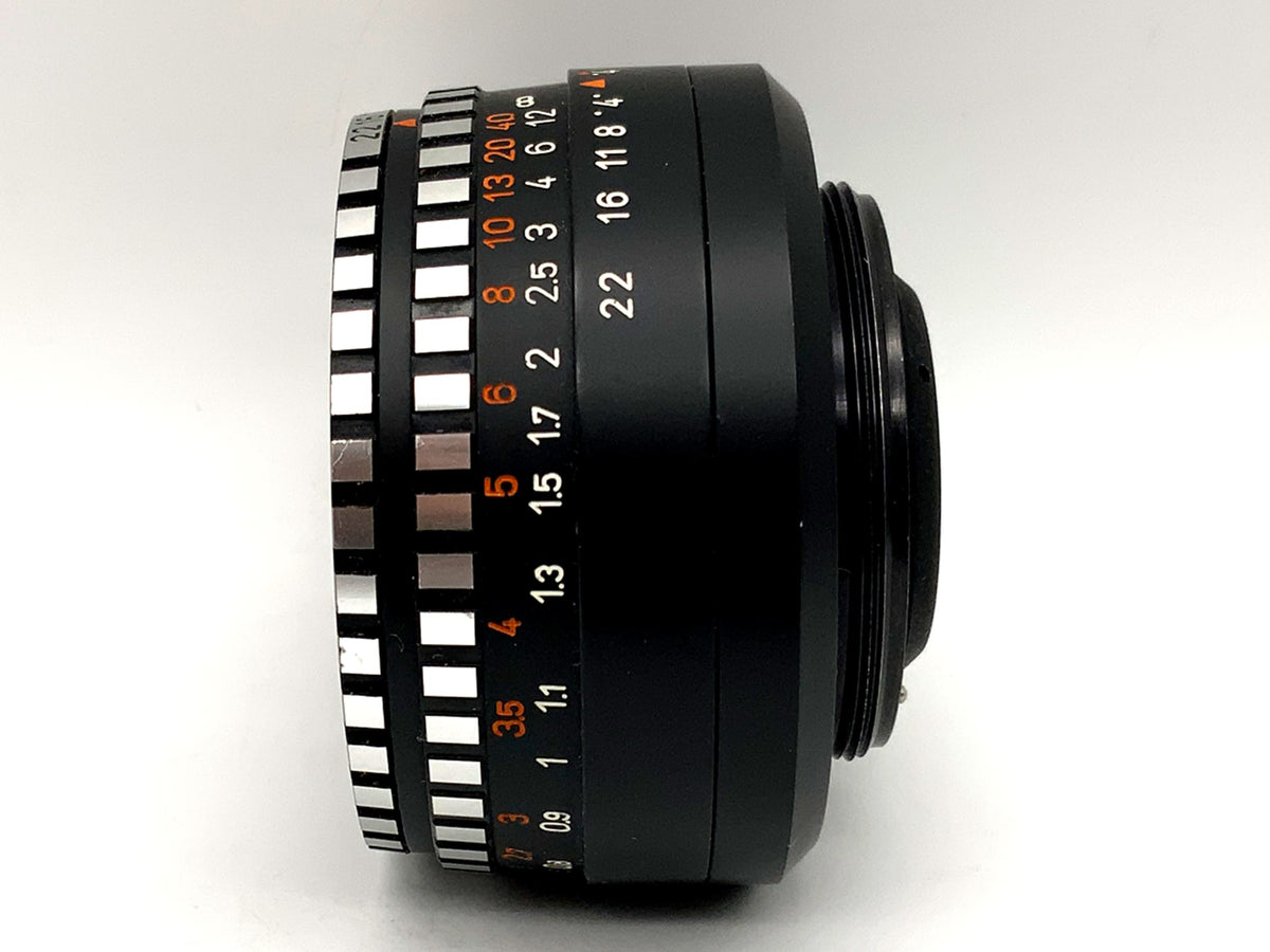 Objectif Meyer-Optik Görlitz 50 mm 1:2,8 Objectif Domiplan Zebra prime (M42)