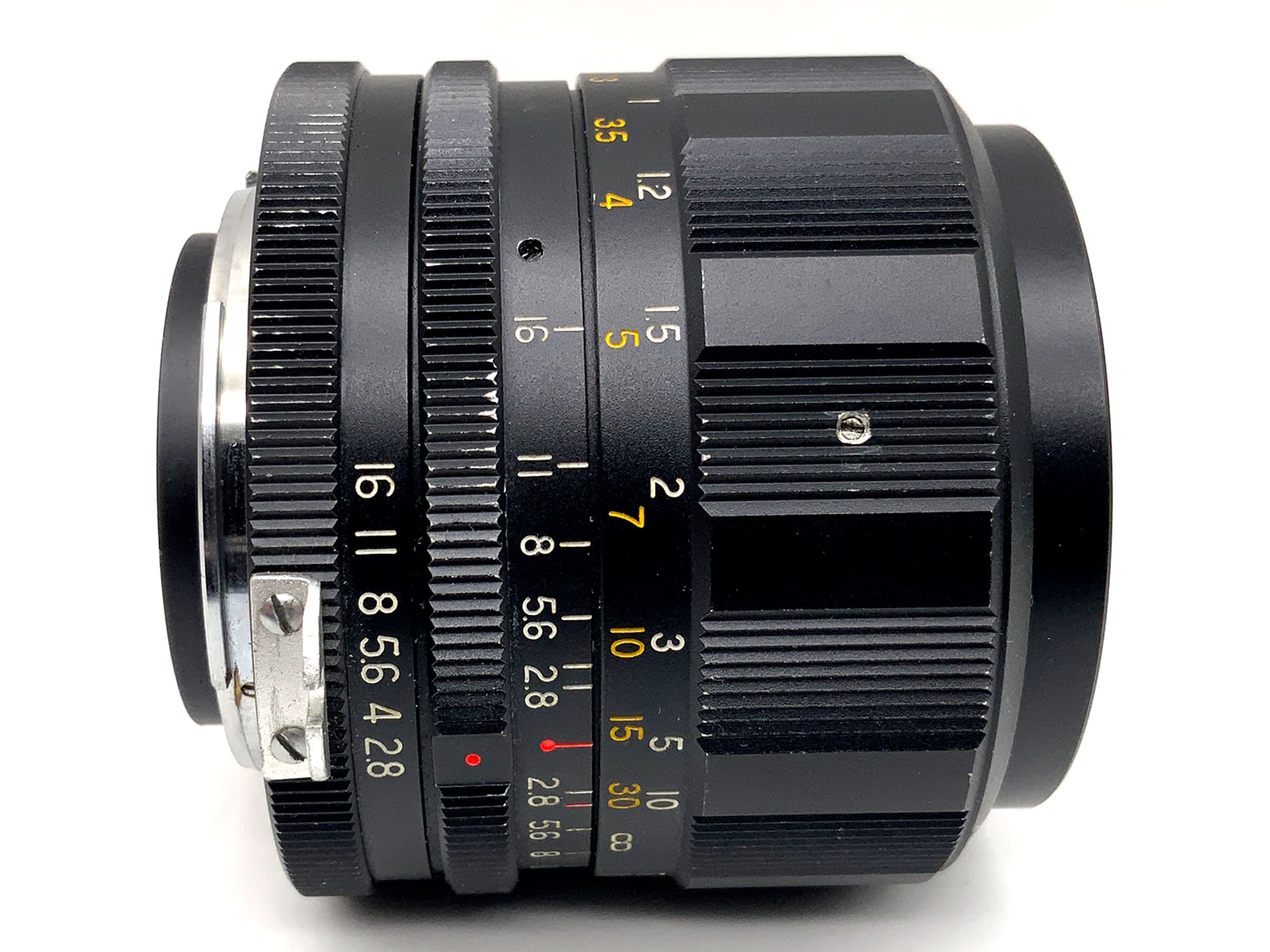 Objectif à focale fixe grand angle automatique Soligor 35 mm 1:2.8 (Nikon F)