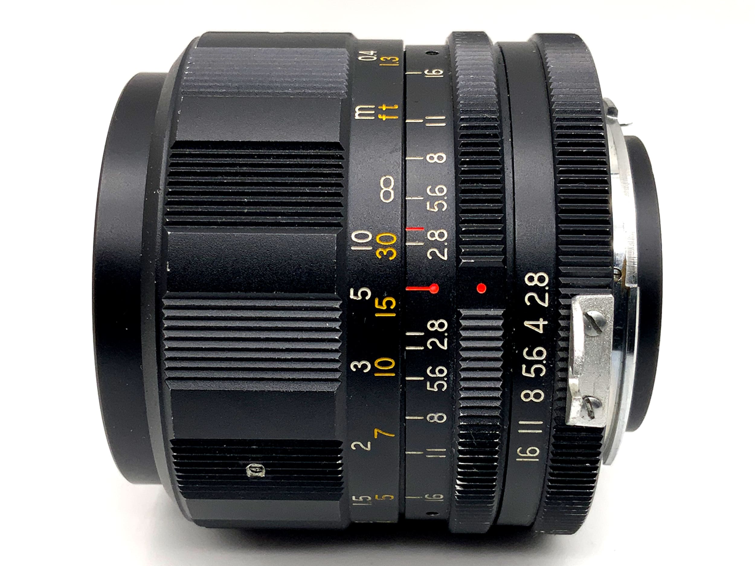 Objectif à focale fixe grand angle automatique Soligor 35 mm 1:2.8 (Nikon F)