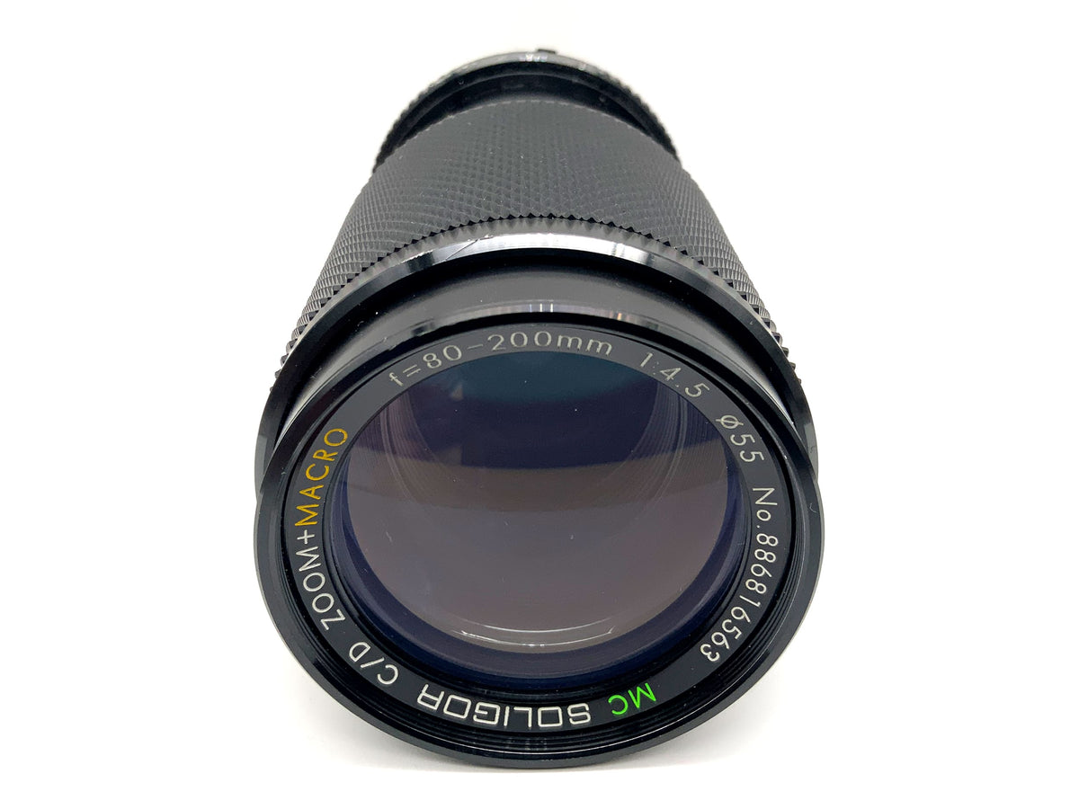 Objectif zoom macro Soligor 80-200 mm 1:4.5 Ai-S MC (Nikon F)