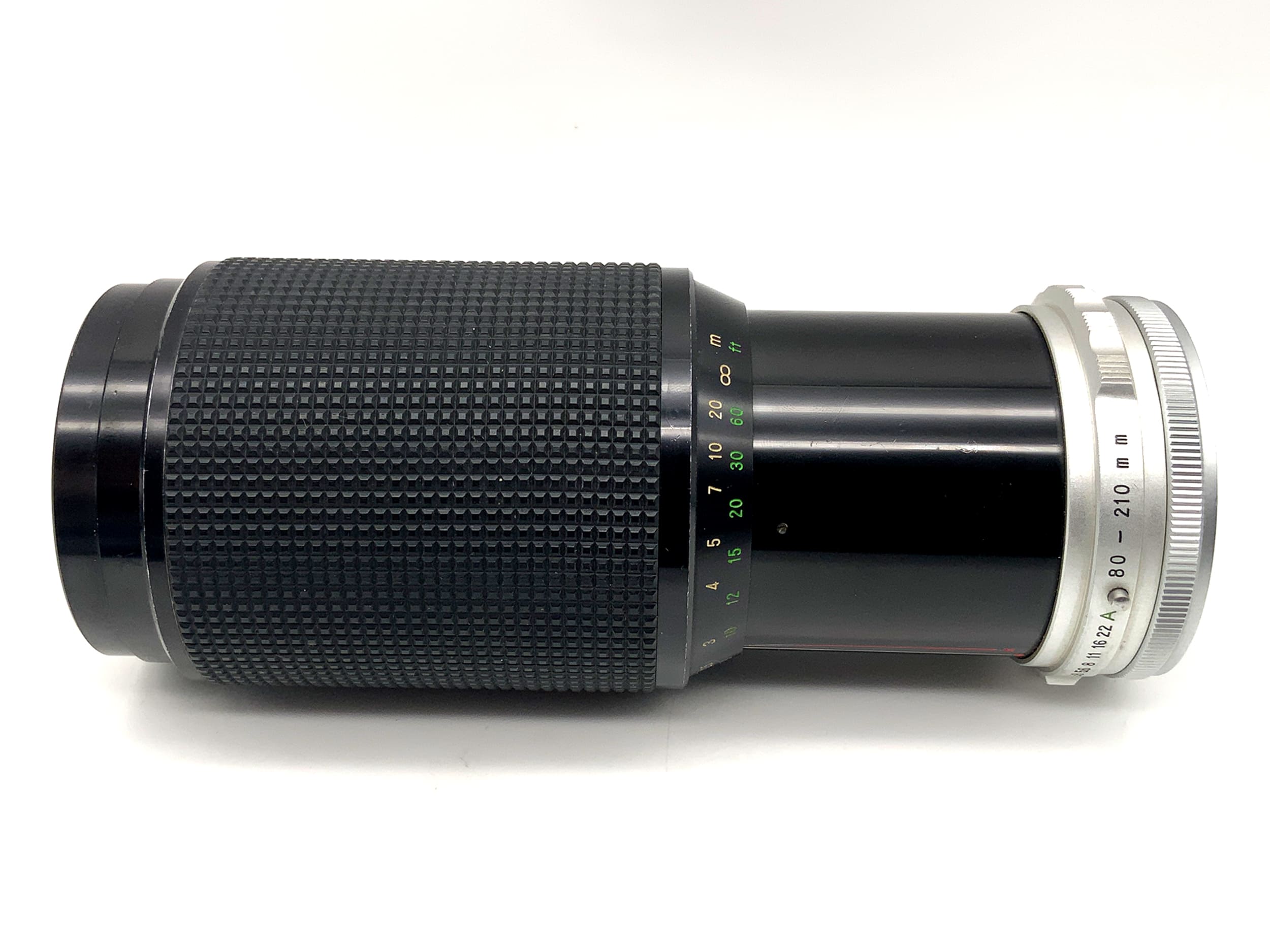 Objectif zoom automatique Soligor 80-210 mm 1:3.8 (Canon FD)