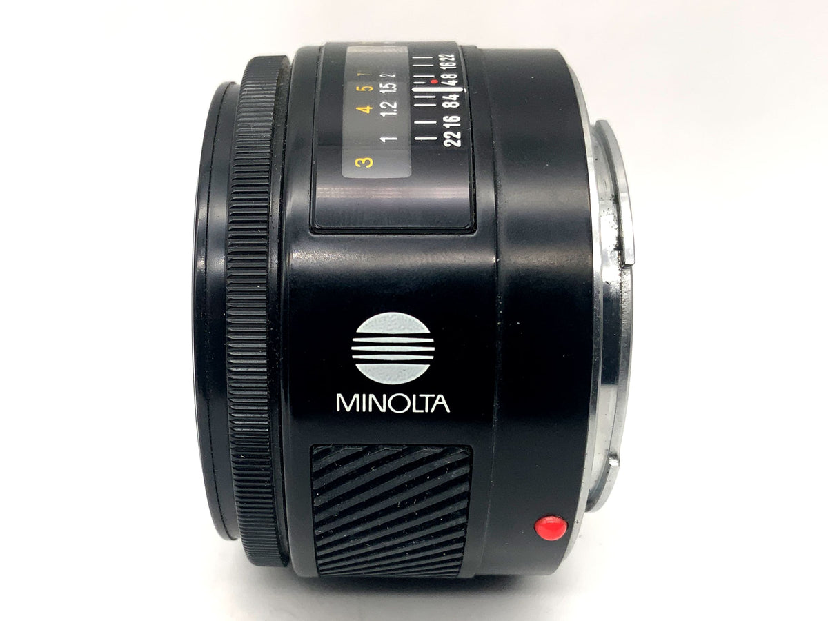 Minolta 50mm 1:1.4(22) lens AF fixed focal length autofocus (Minolta AF/Sony A)
